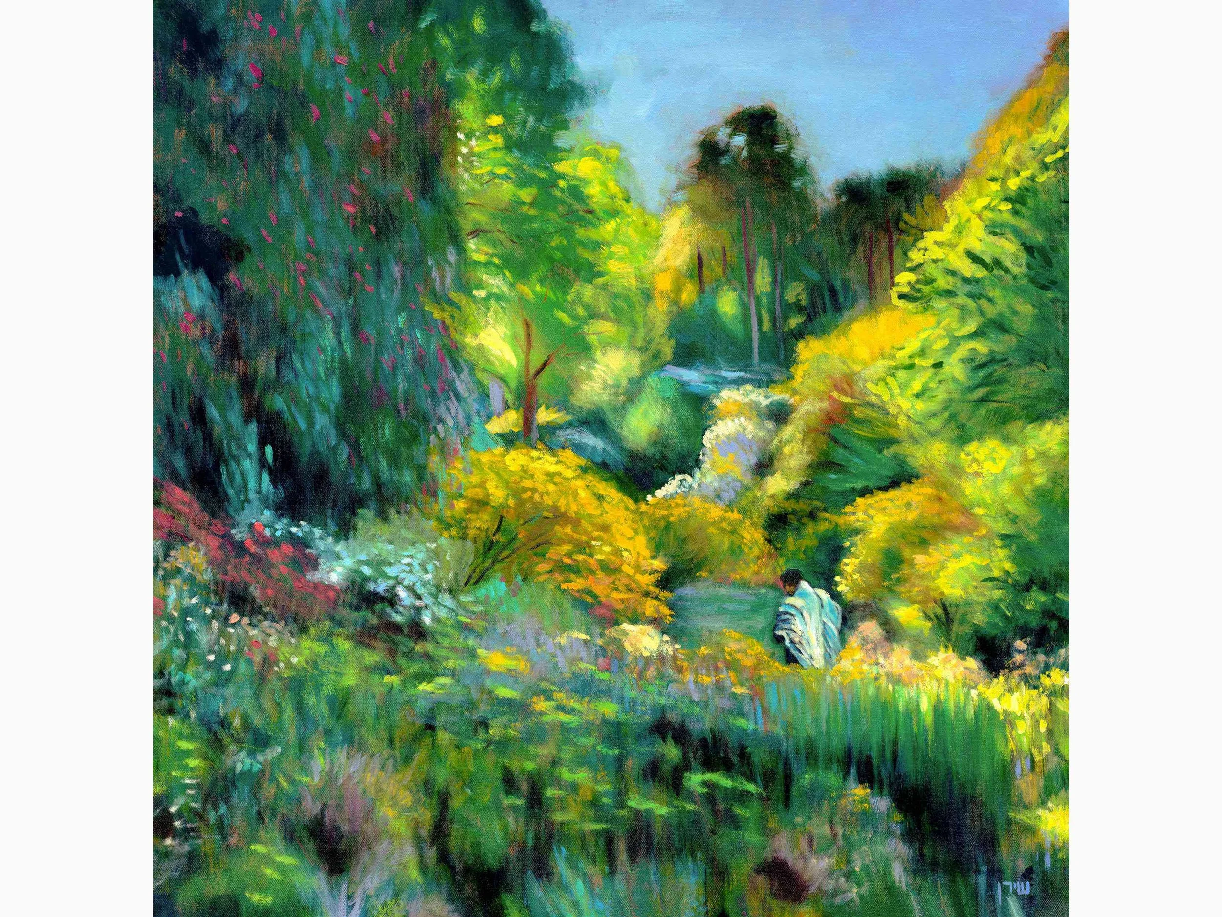  Something Far More  
 Oil on canvas  
80 ×80 cm, 2026