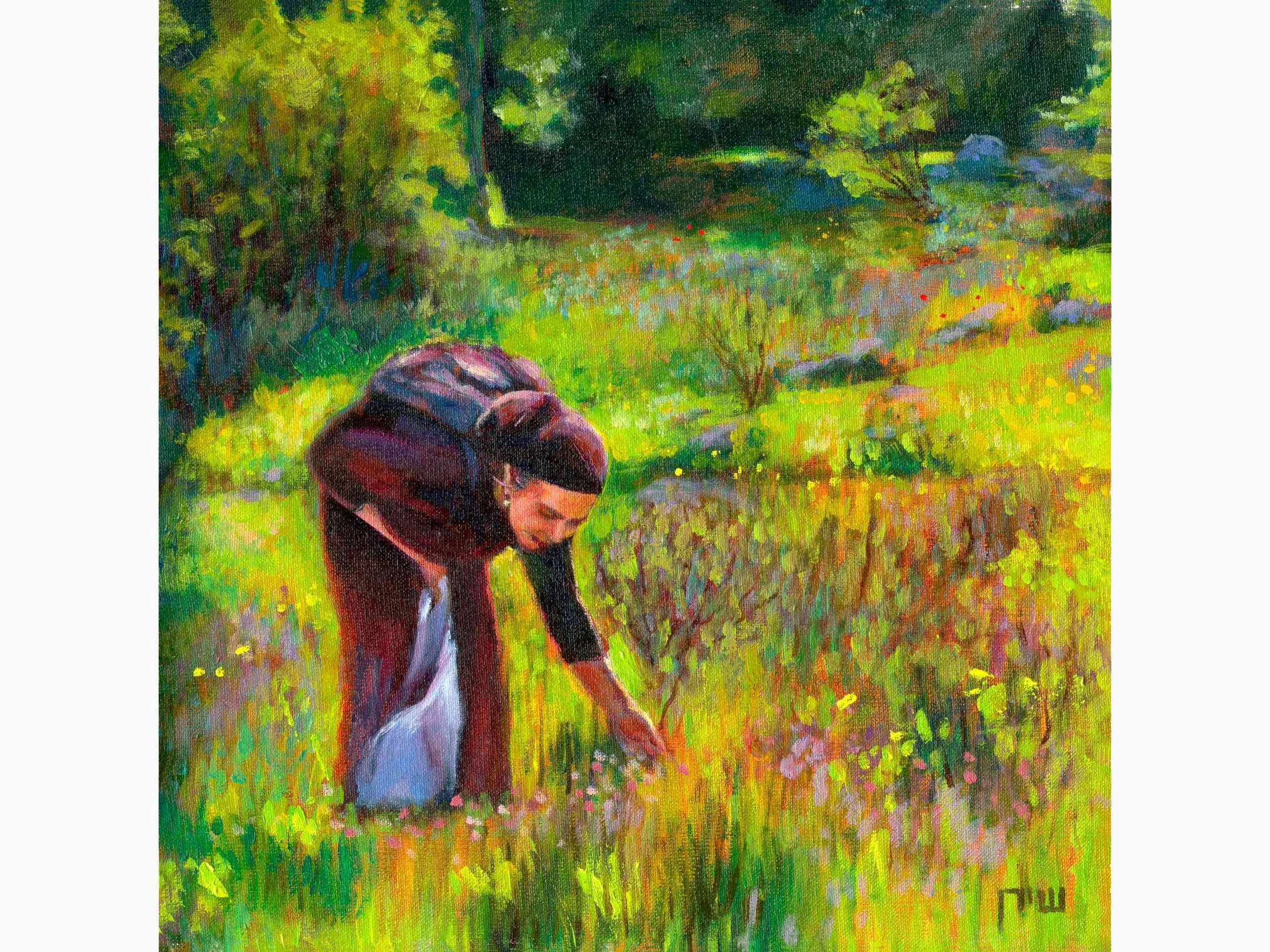  The Merit of All Things  
 Oil on canvas  
30 ×30 cm, 2024