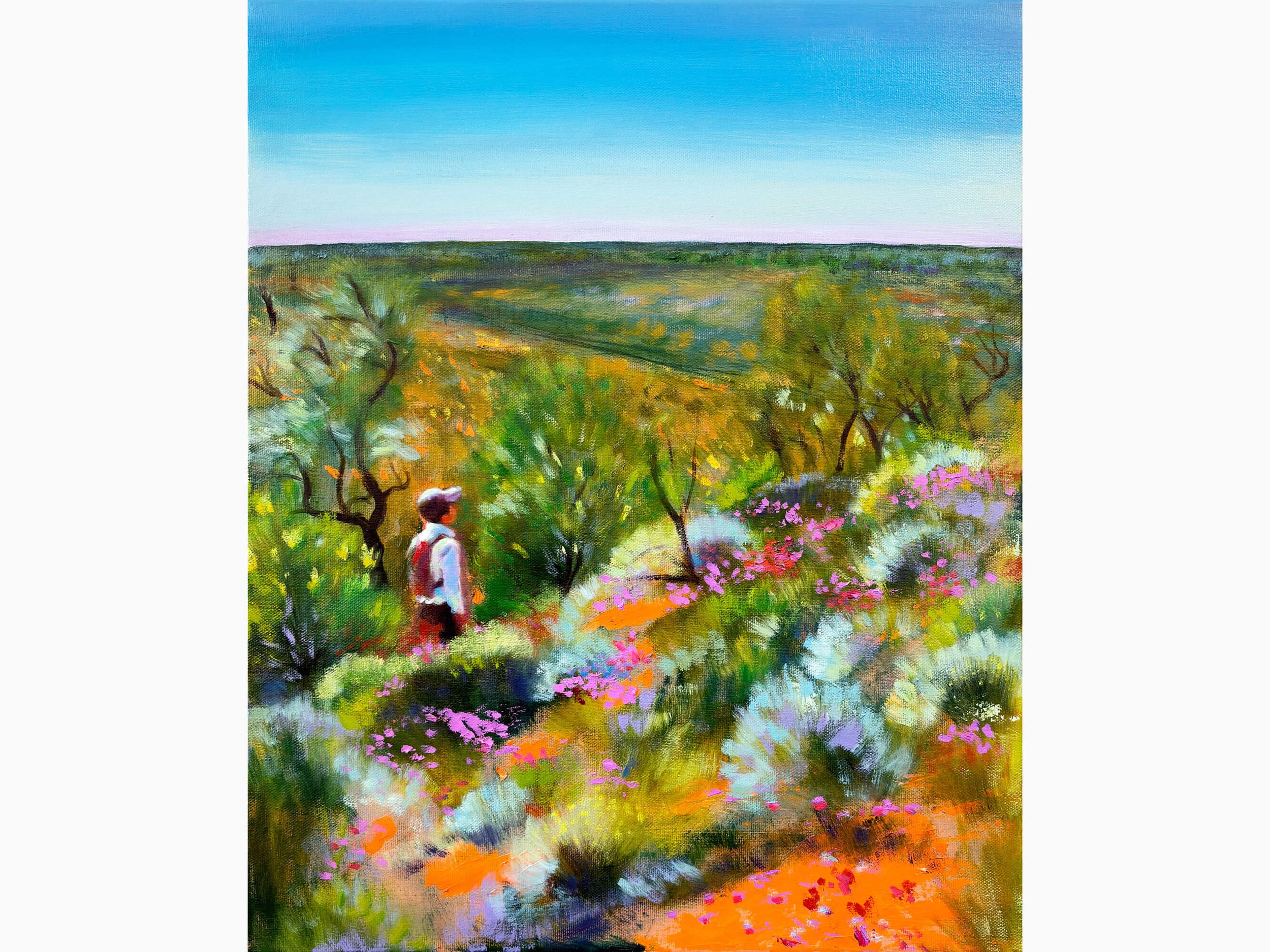  Be What May  
 Oil on canvas  
50 ×40 cm, 2026