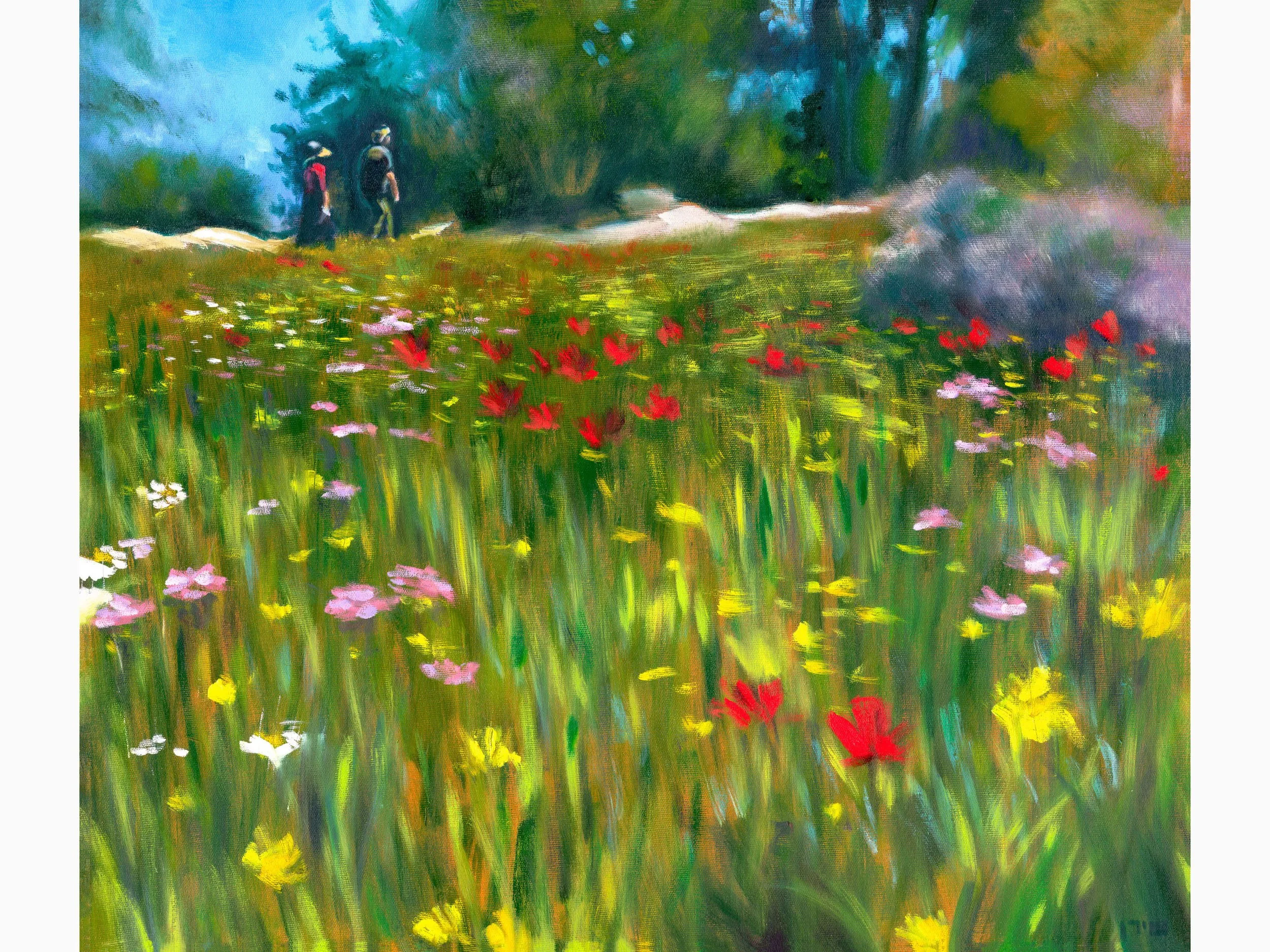  Her Secret is Patience  
 Oil on canvas  
60 × 70 cm, 2025