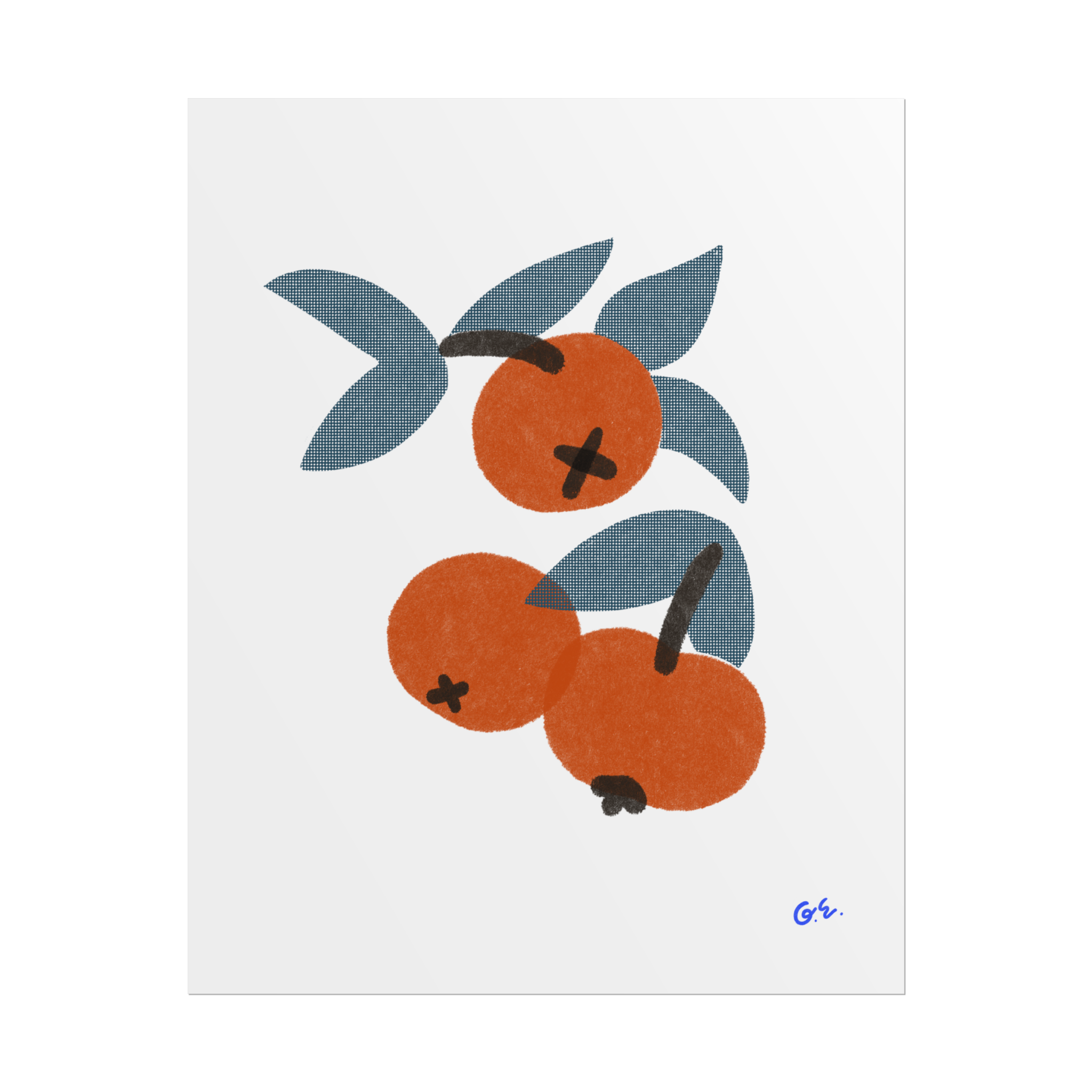 Persimmon Print