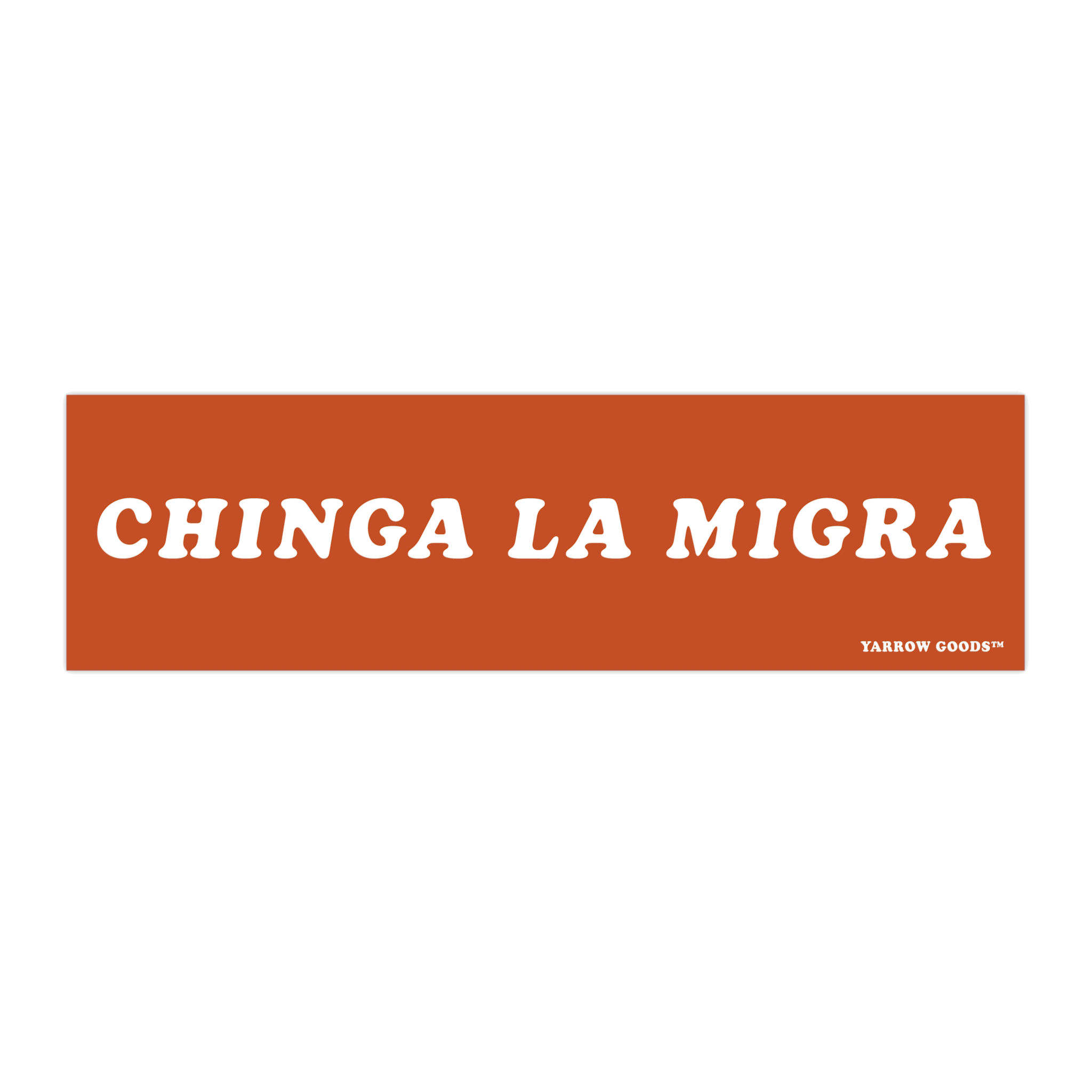 Chinga La Migra Bumper Sticker