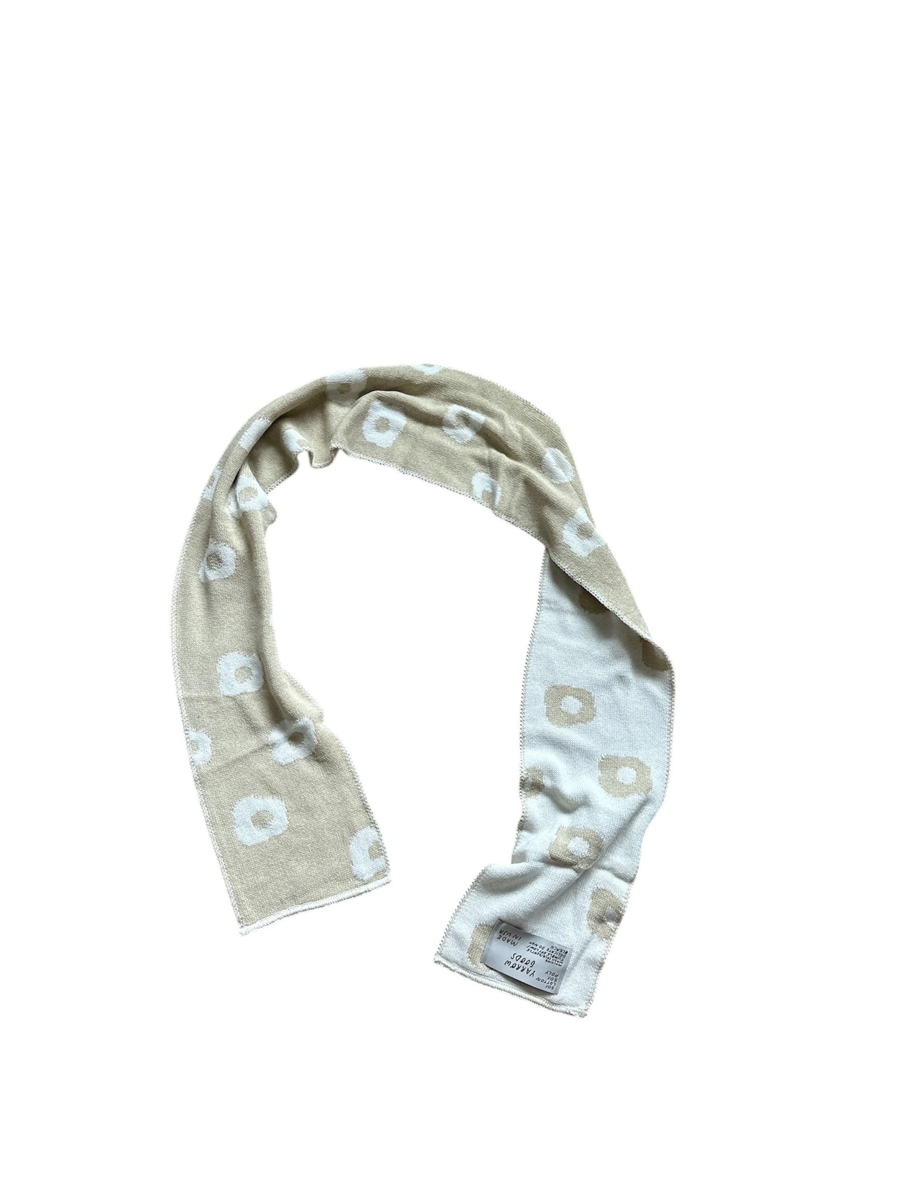 Reversible Egg Flower Scarf