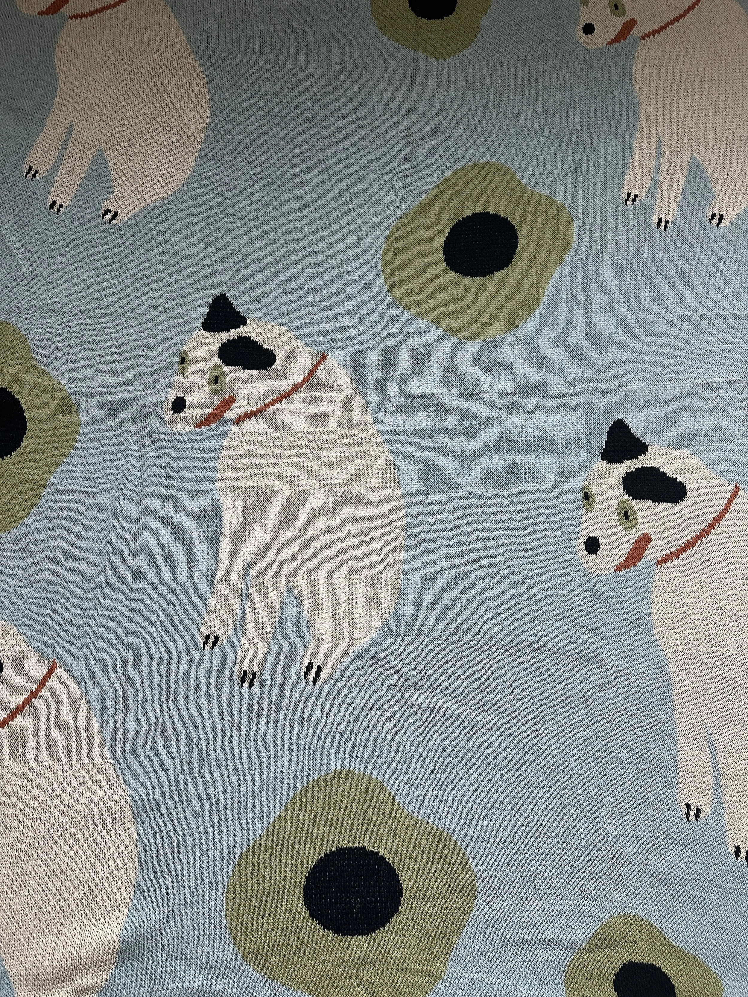 Blue Dog Blanket
