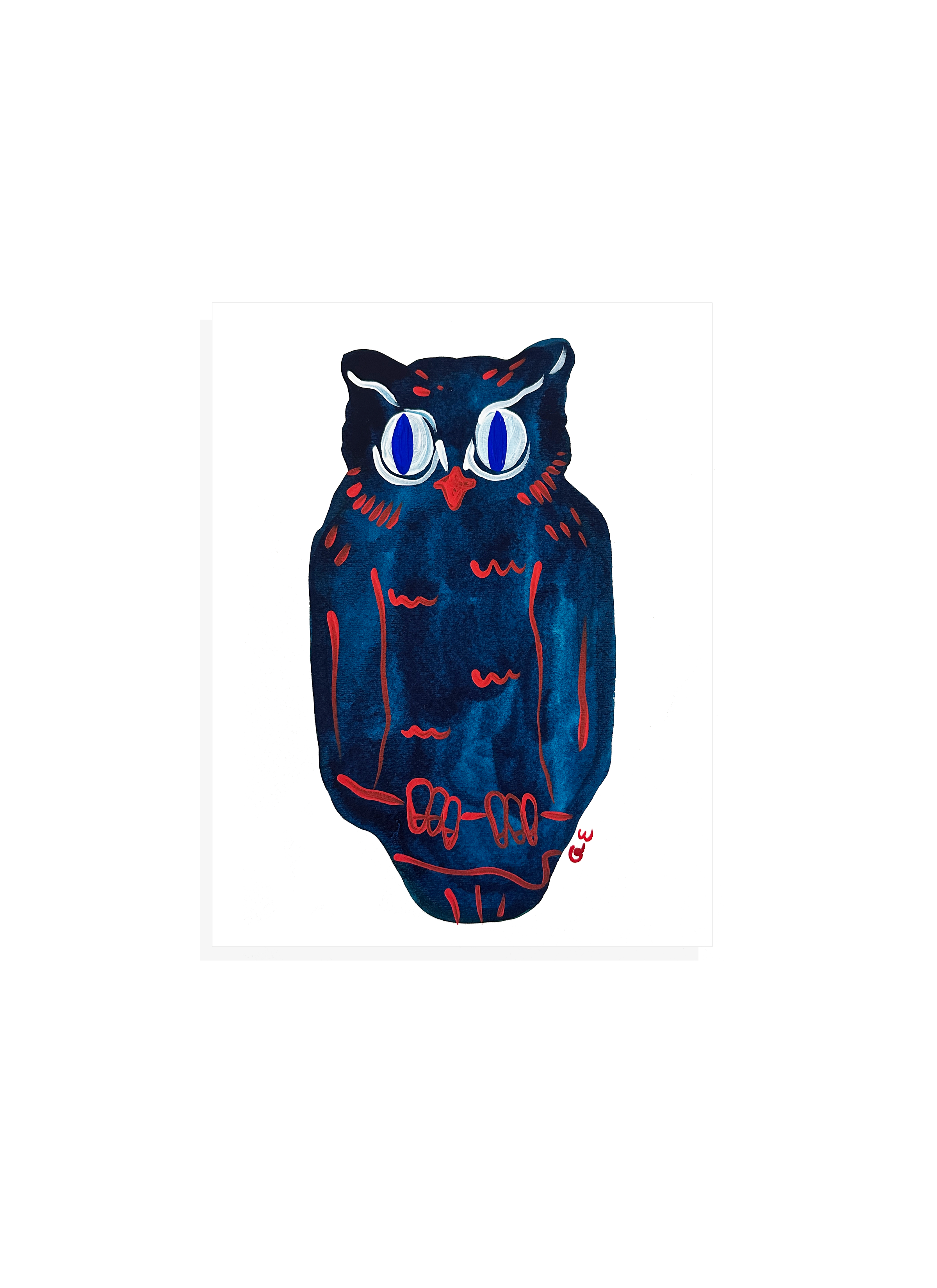 Owl Original Painting