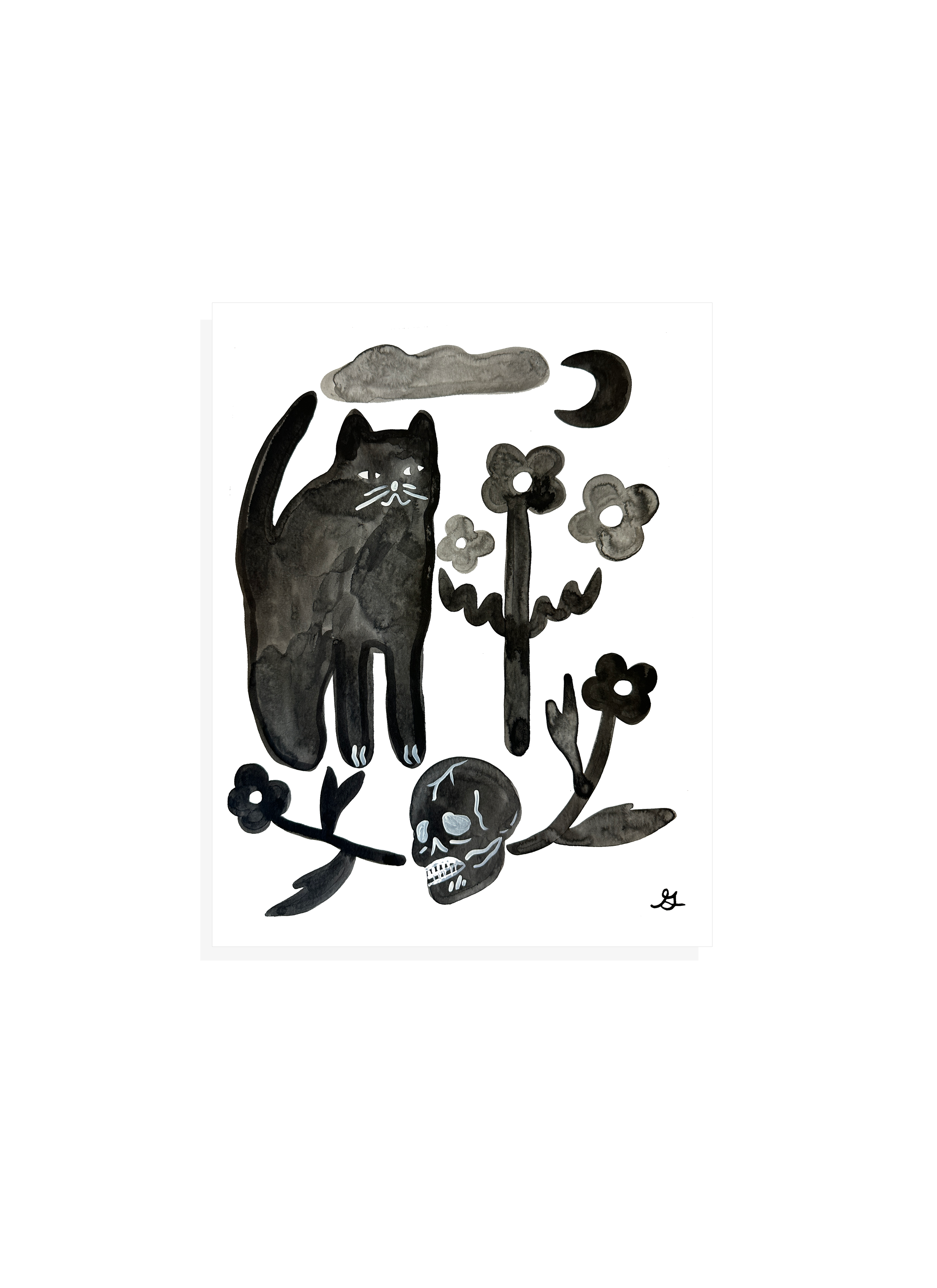 Halloween Still Life #2 Painting