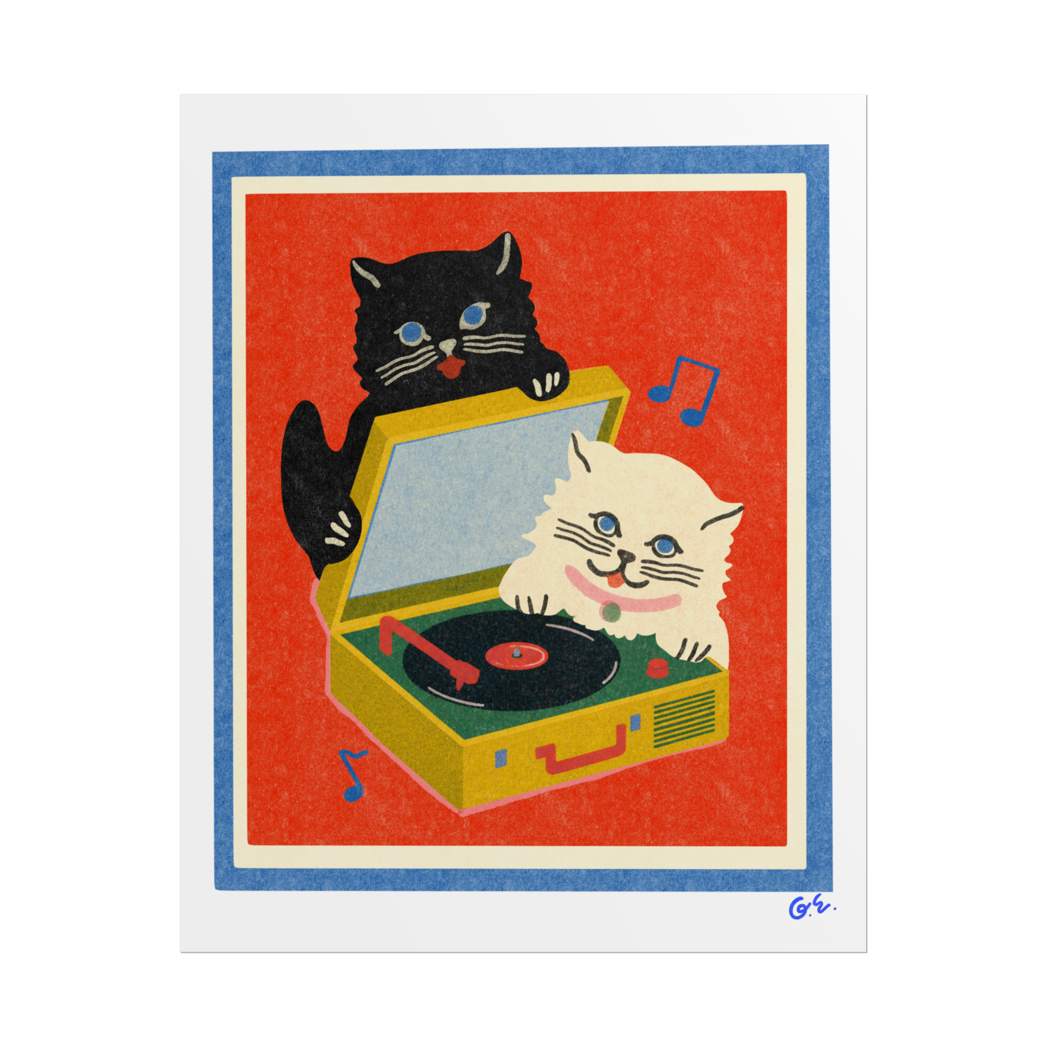 Records Are For Lovers Print