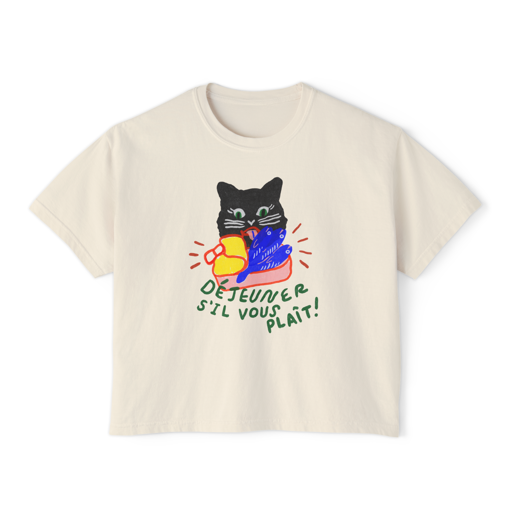 Lunch Please ! Women's Boxy Tee