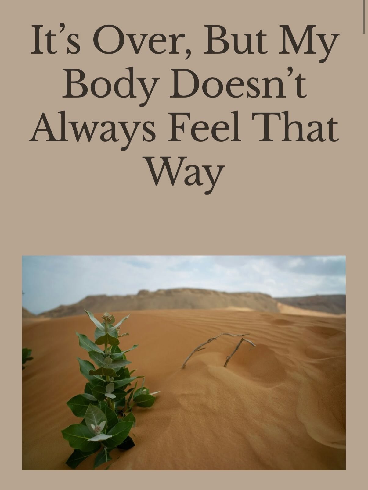 A text goes unread. Someone&rsquo;s tone shifts. Plans change last minute.
On paper, it&rsquo;s small. But inside, your chest tightens, thoughts race, stomach drops. &ldquo;Why am I reacting like this? It&rsquo;s not that serious,&rdquo; you think.
Y