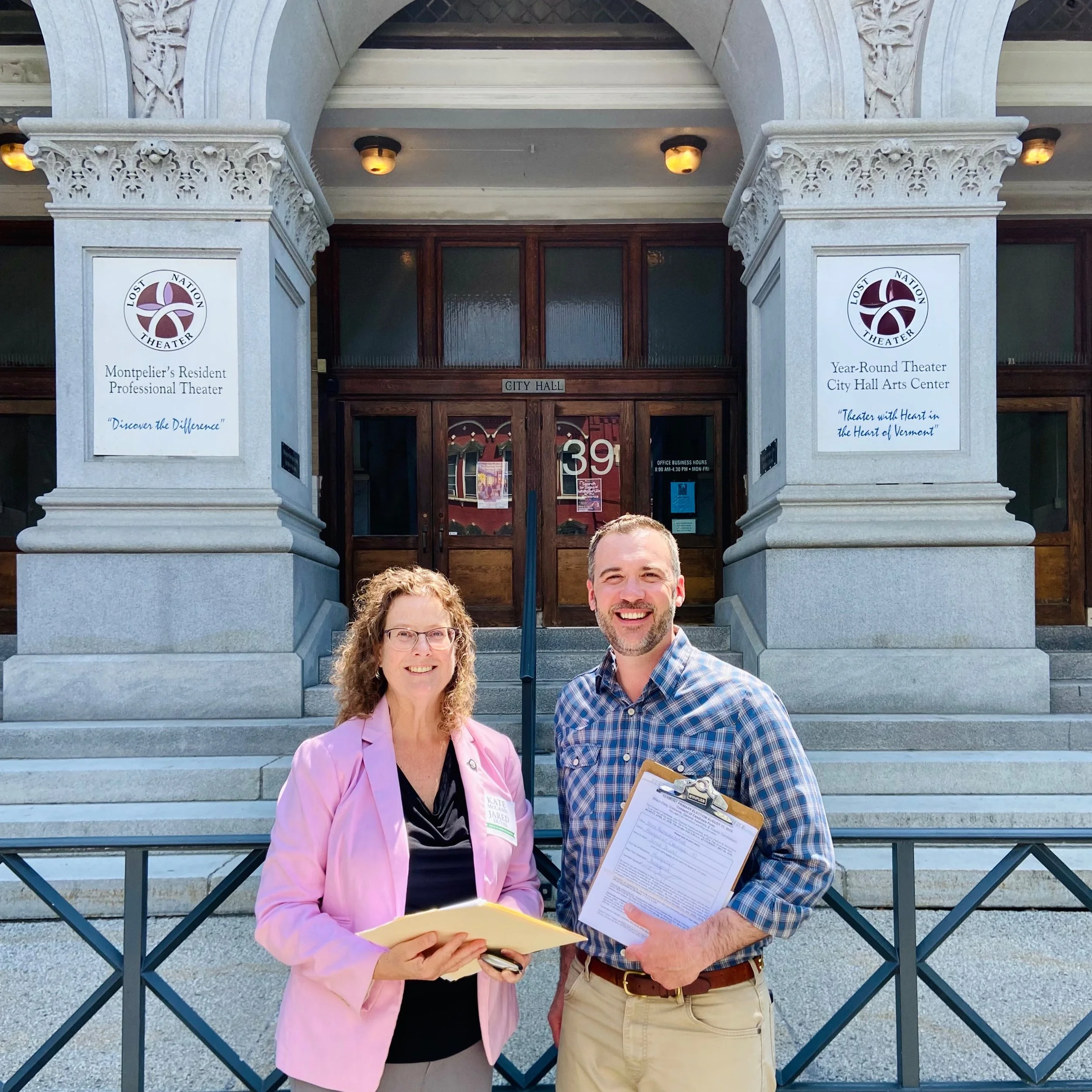 Thank you to all the Montpelier residents who provided your names and signatures to help me qualify for the August 11th primary ballot. Today I submitted your signatures (along with my consent of candidate and financial disclosure form) alongside @km