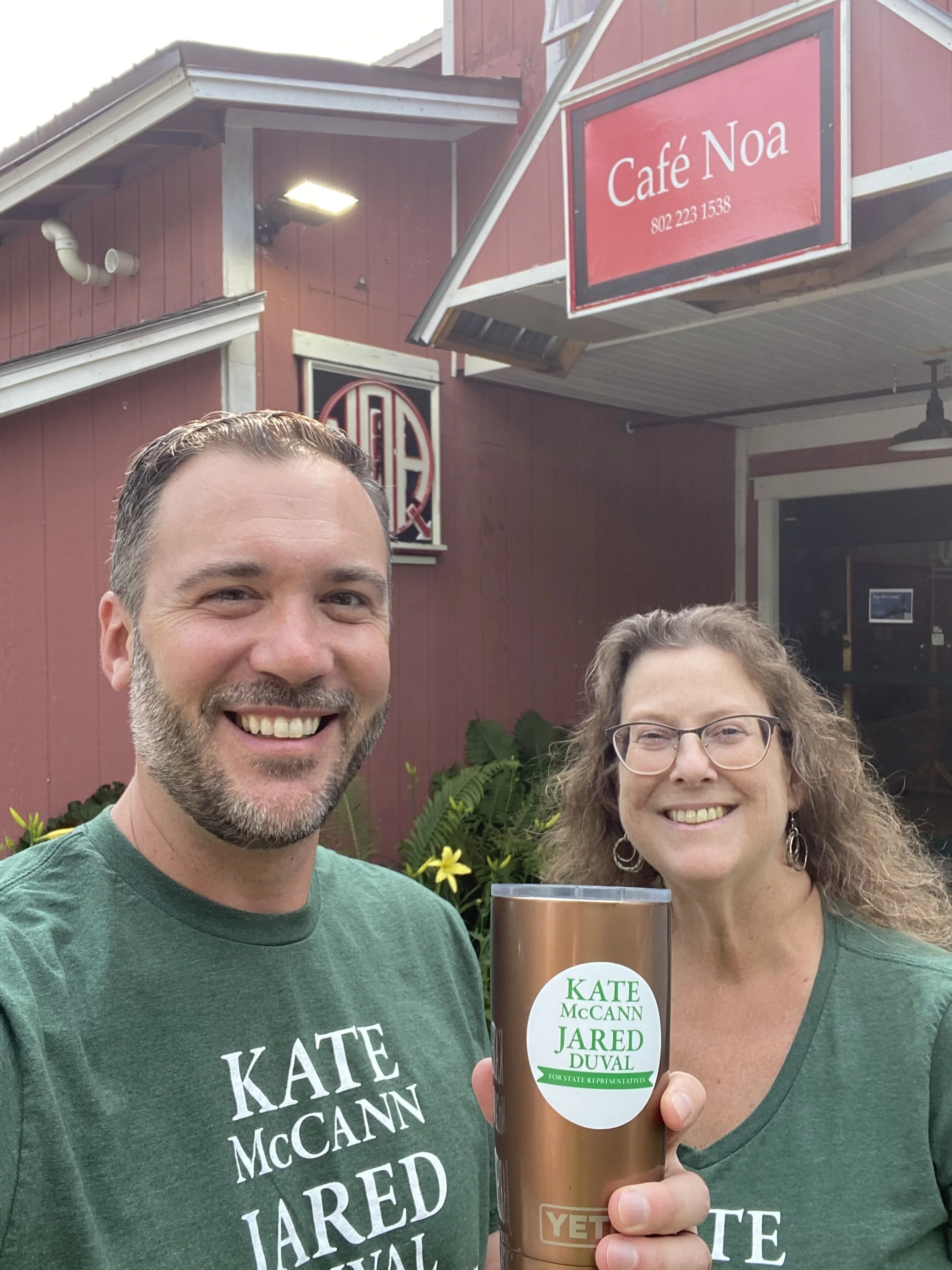 Coffee &amp; Conversation with Jared and Kate at Cafe NOA