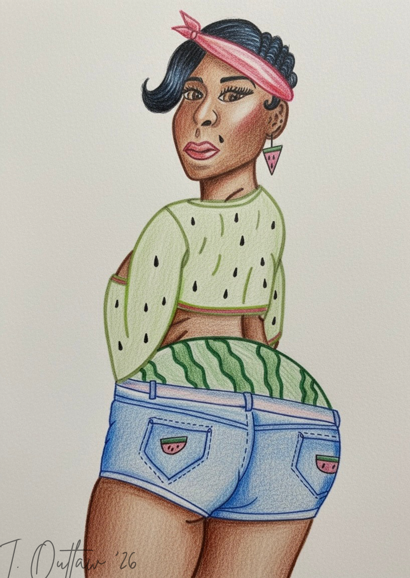Watermelon Confidence- Part of my Fruit of the Woman Series
