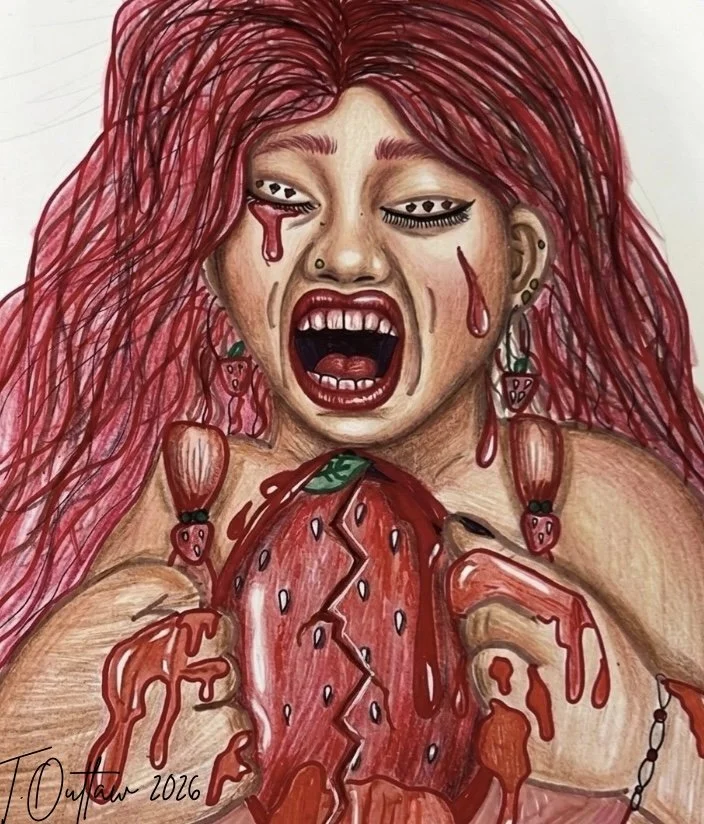 Strawberry Heartbreak - Part of my Fruit of the Woman Series