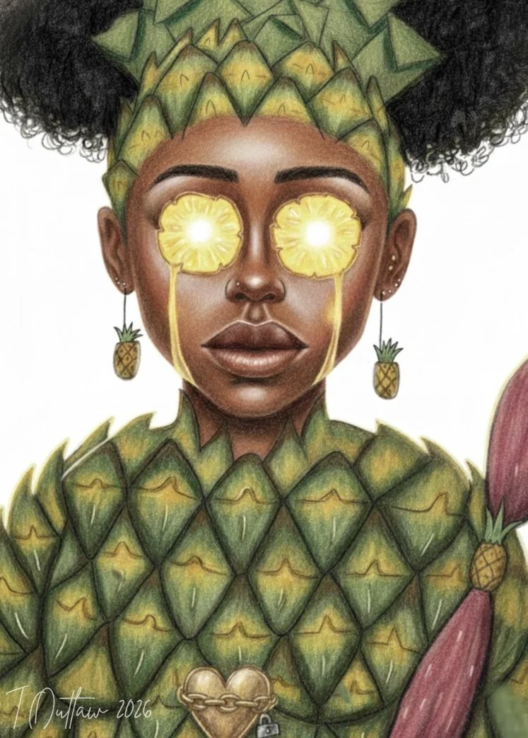 Pineapple Armor- Fruit of the Woman Series