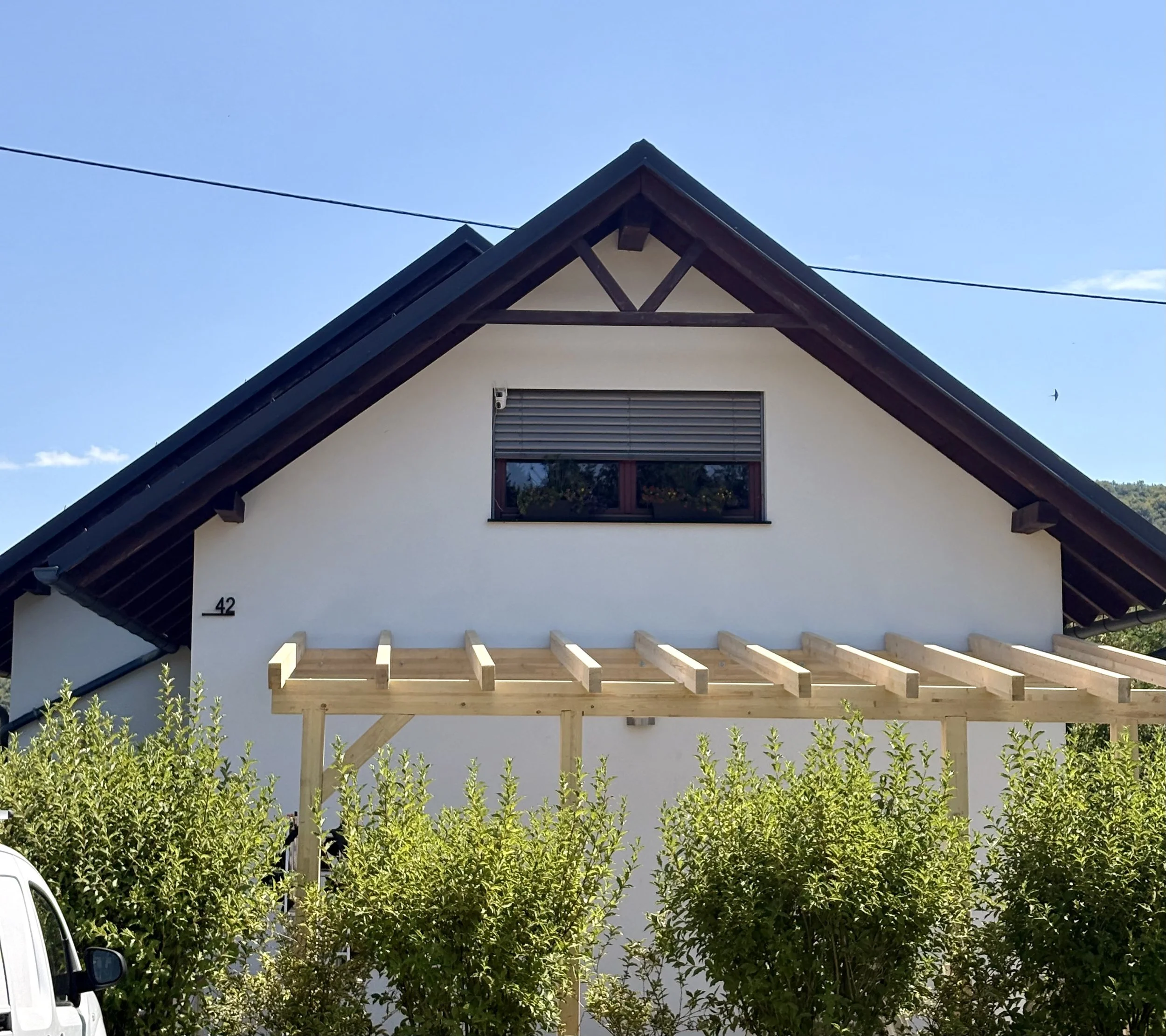 Lesena pergola, LM Les