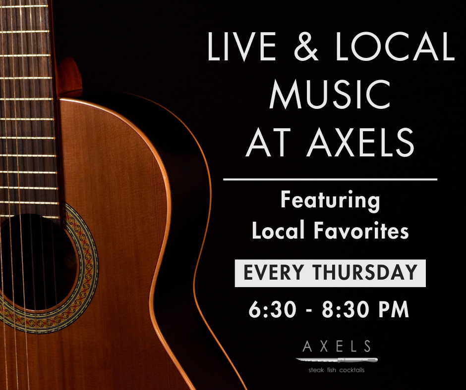 Live music every Thursday at Axels