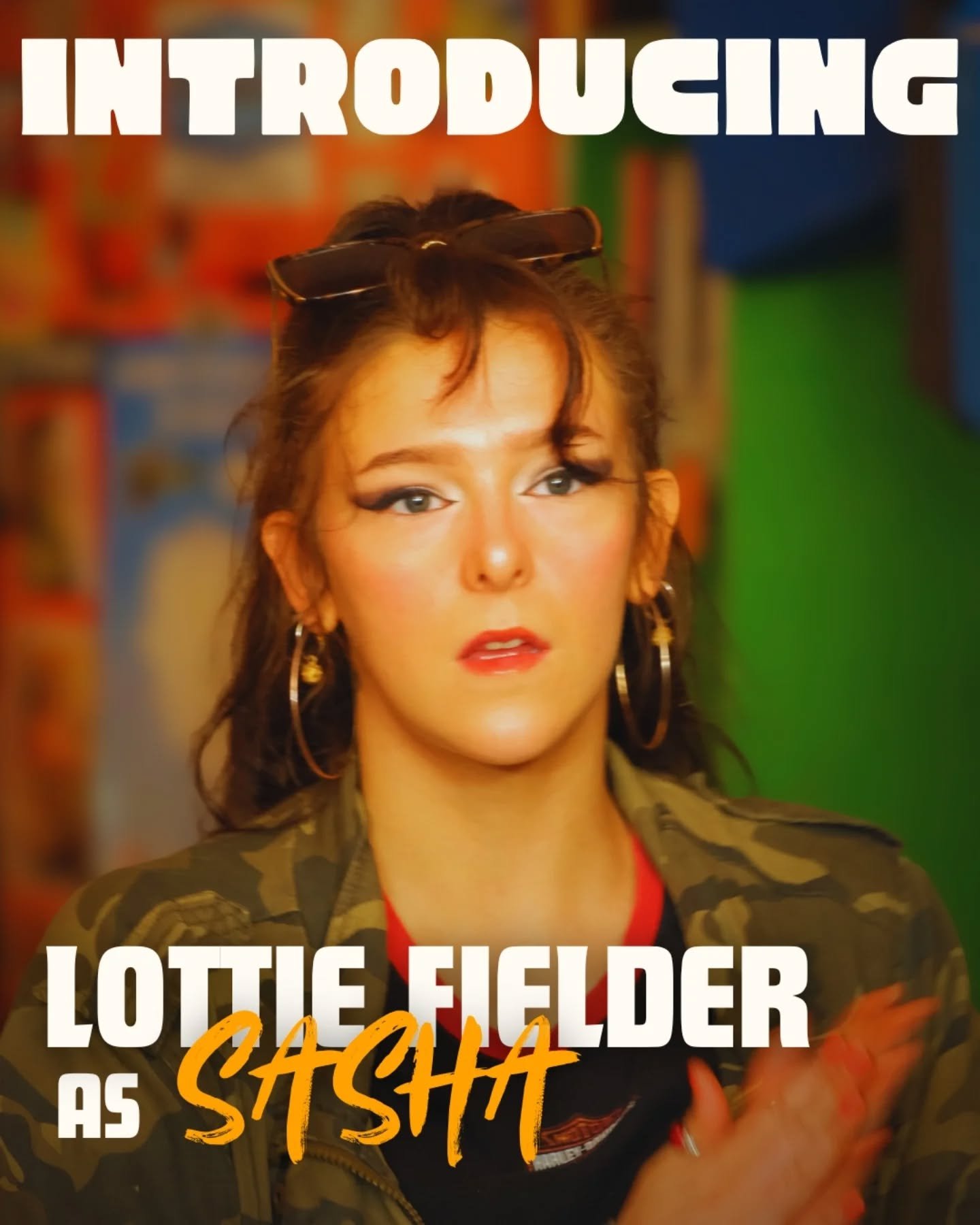 INTRODUCING - Lottie Fielder in the role of SASHA!

Lottie has been an absolute joy to collaborate with on this project. She brought such warmth, talent, and energy to the set. Making every moment better for everyone involved. Watching her step into 