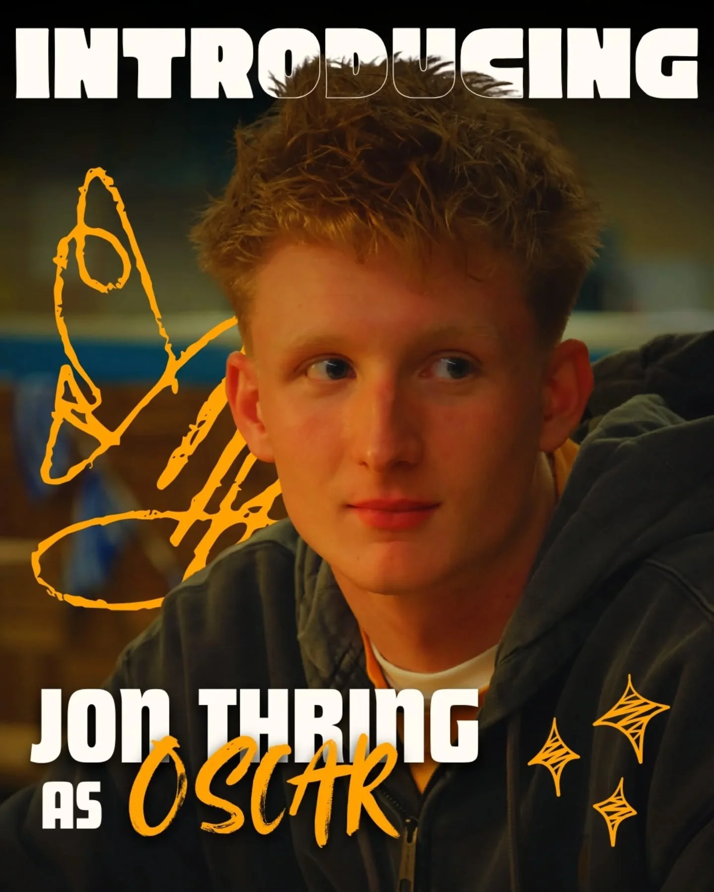 INTRODUCING - Jonathan Thring in the leading role of OSCAR!

Jon has been a pleasure to work with throughout this project. He's brought such a great attitude to every stage of the process, showing real commitment. His presence made the experience all