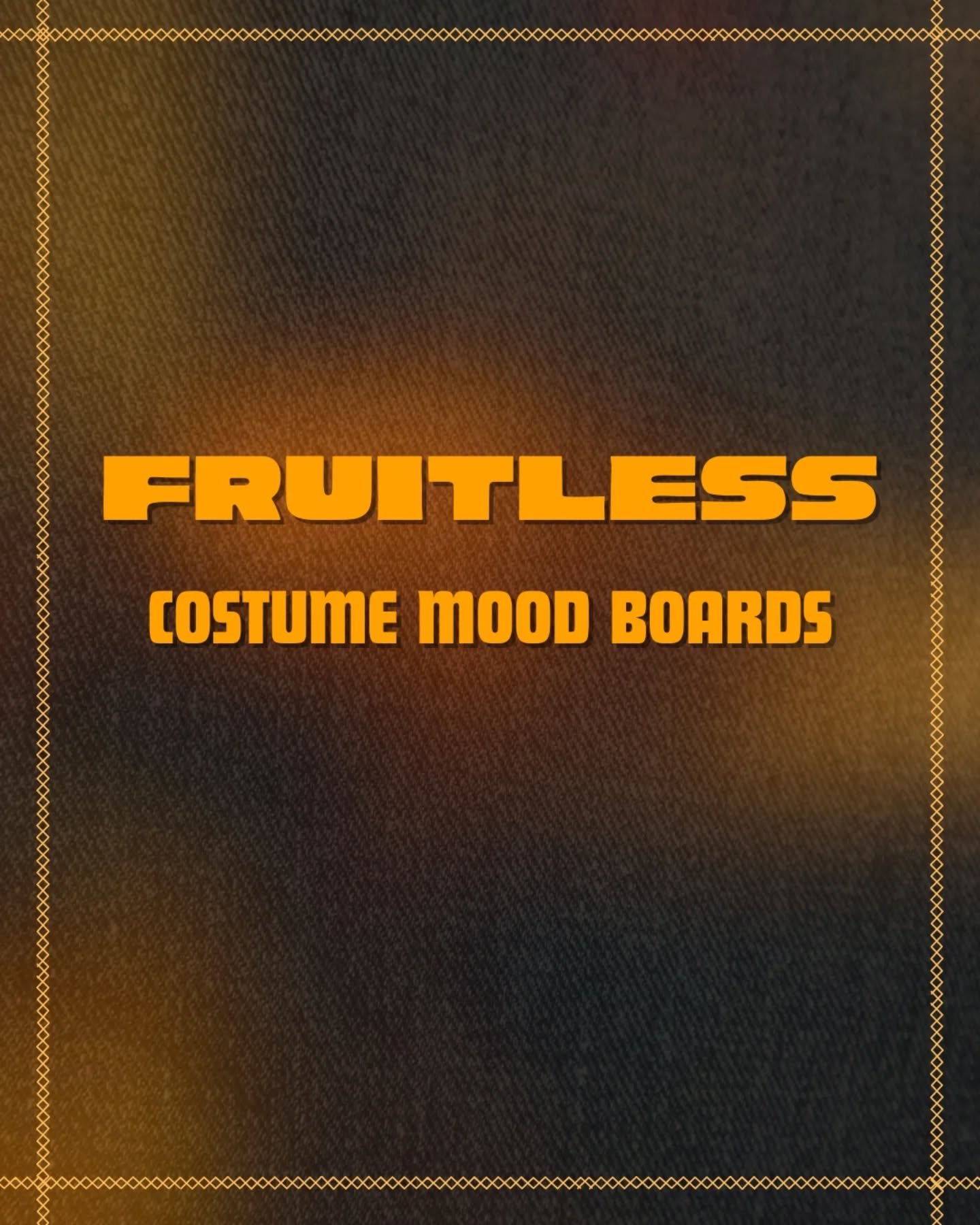 Fruitless costume concept mood boards for main 4 characters 

#film #shortfilm #filmmaking #costume #fruitless