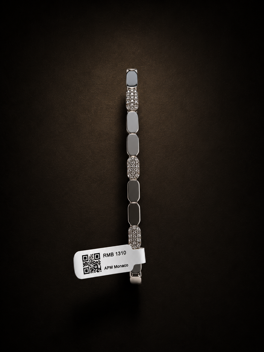 APM Monaco Crystal Link Bracelet
