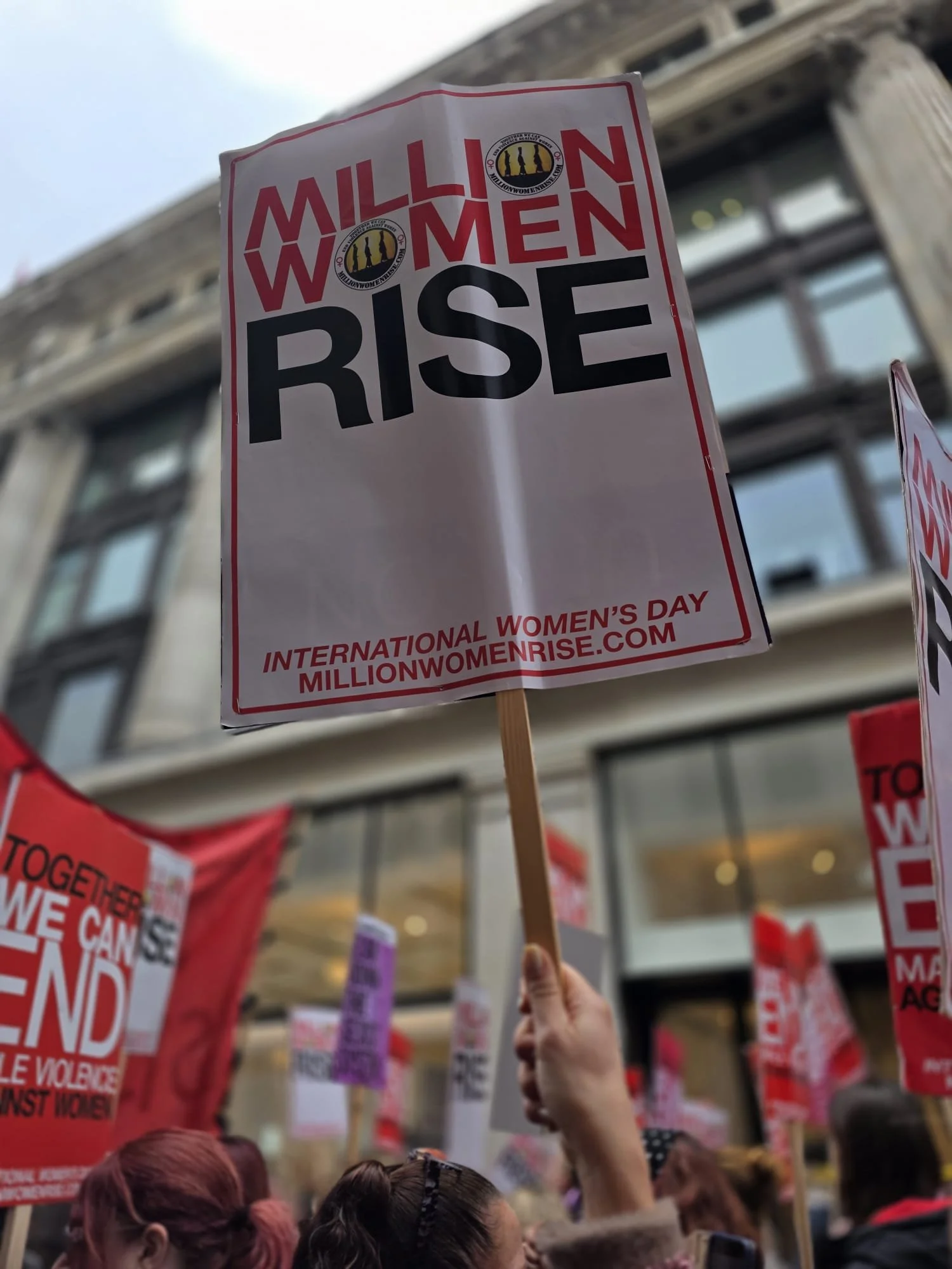 On International Women’s Day I went to a protest instead