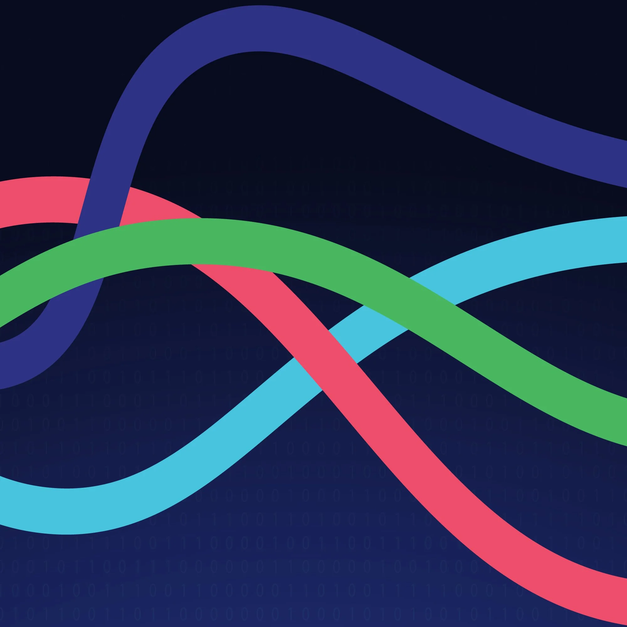 colored lines