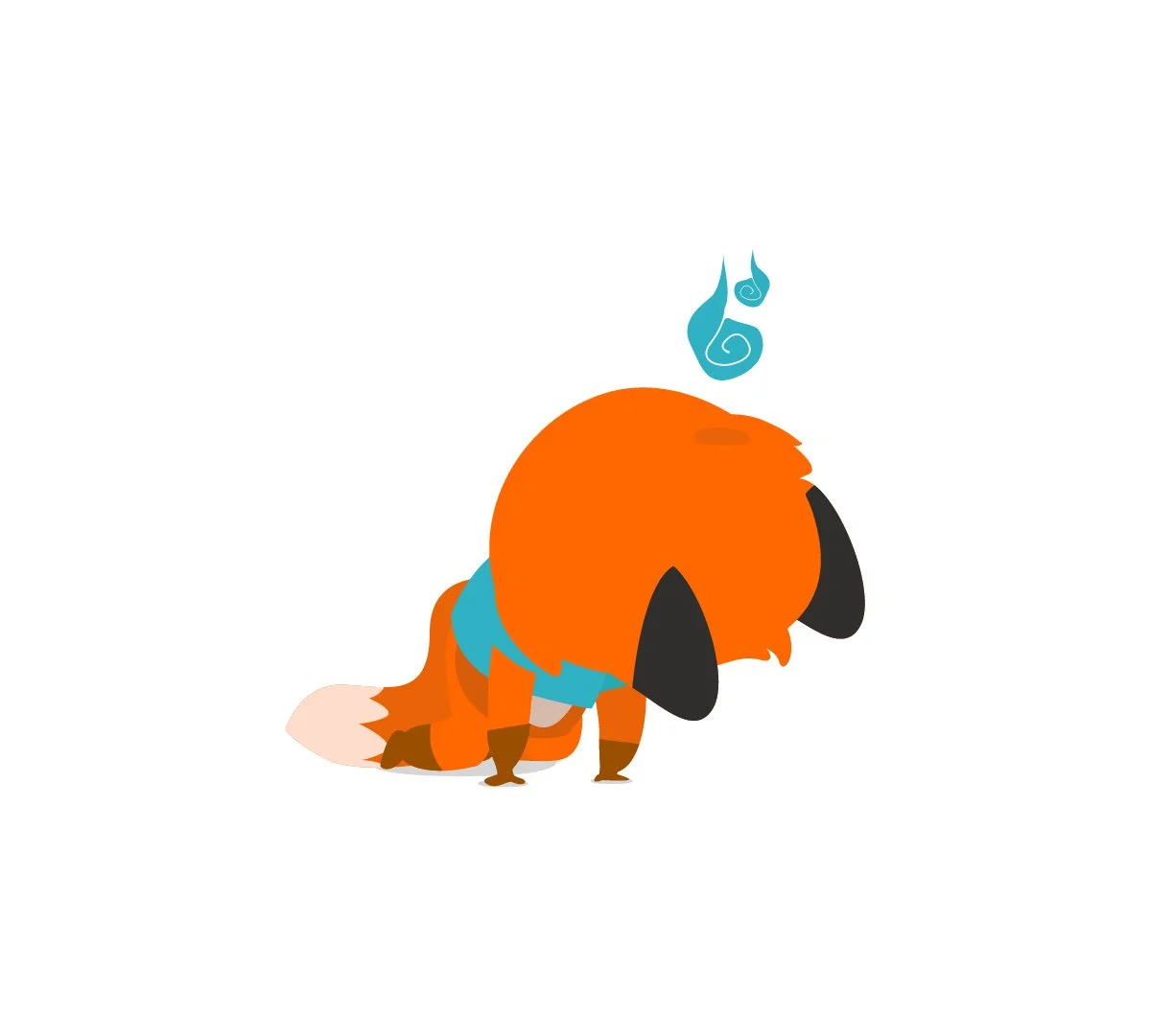 depressed fox