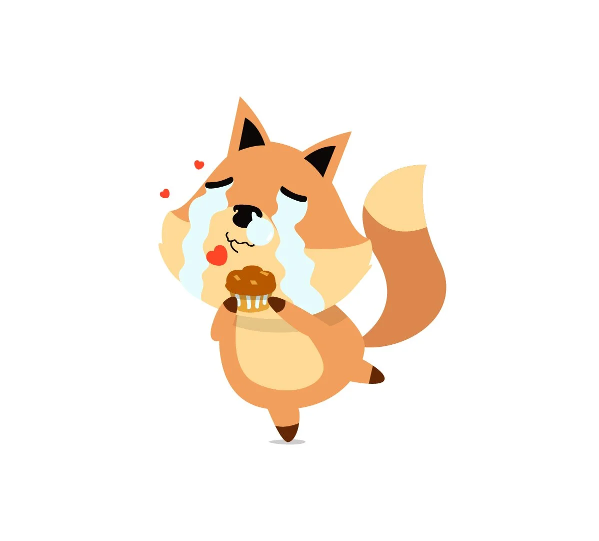 crying fox