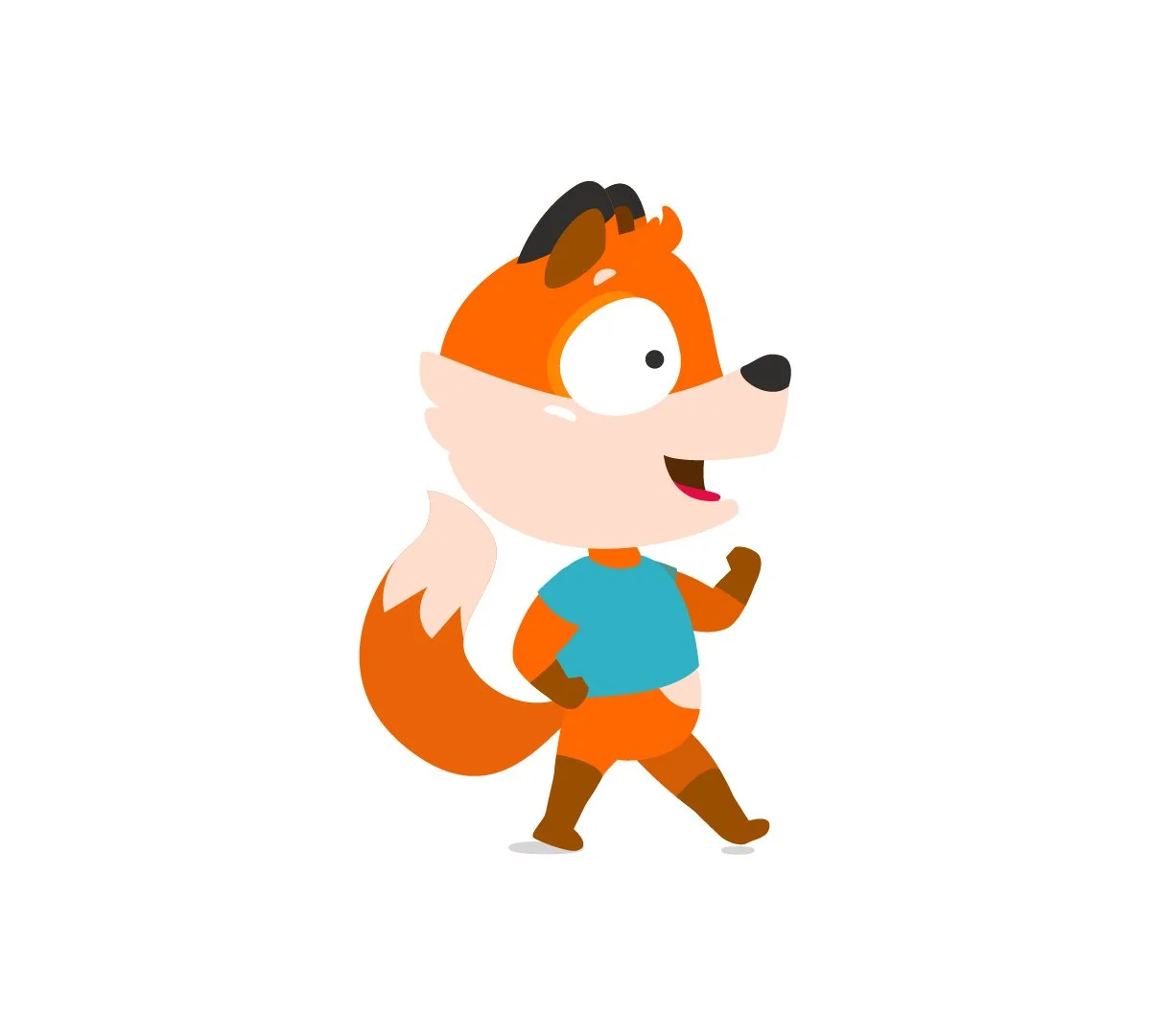 walking fox