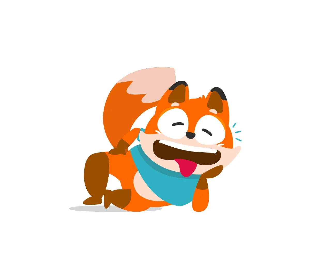 lazy fox