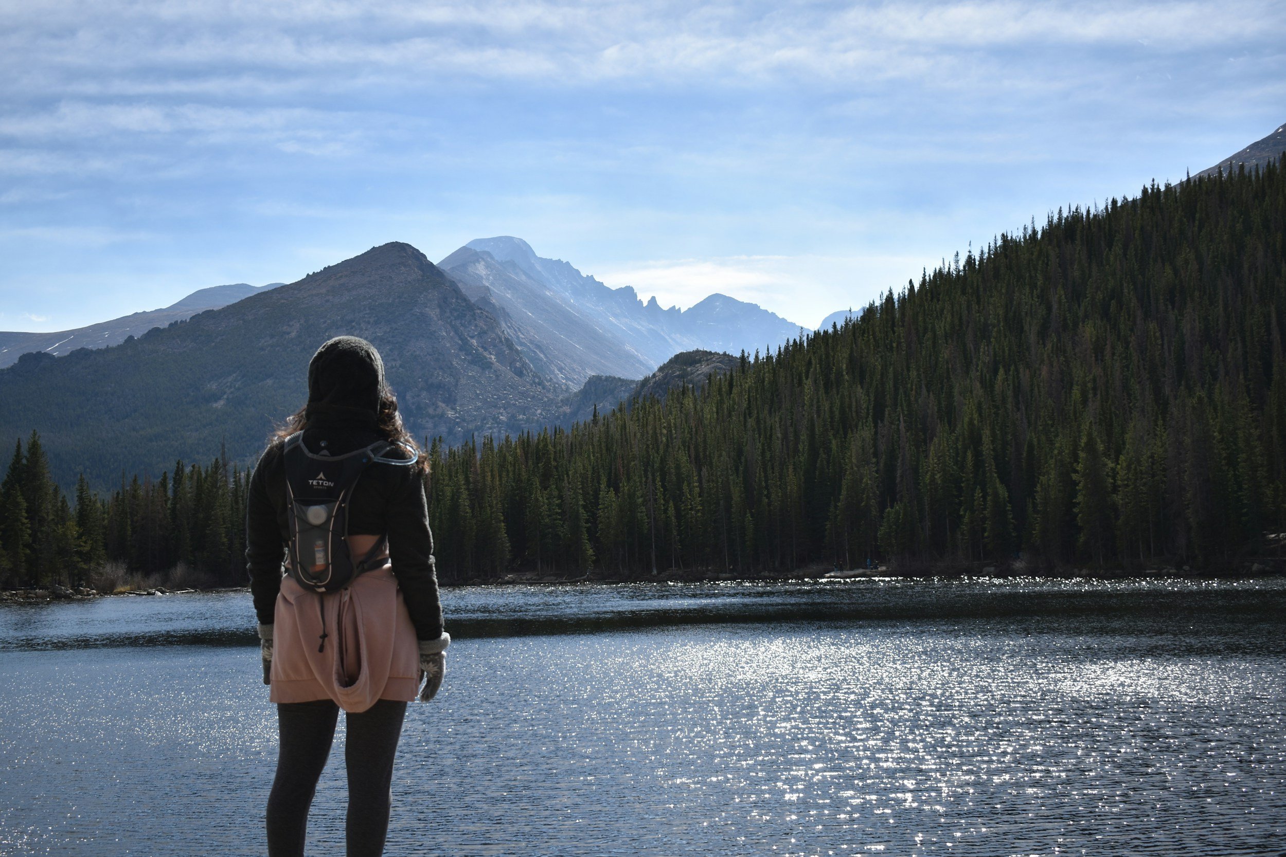Guest Overlooking Lake