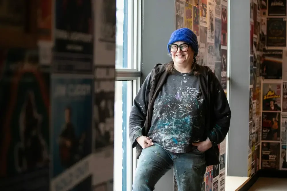 Andrea von Wichert, co-writer of the Merry Crip-mas Panto