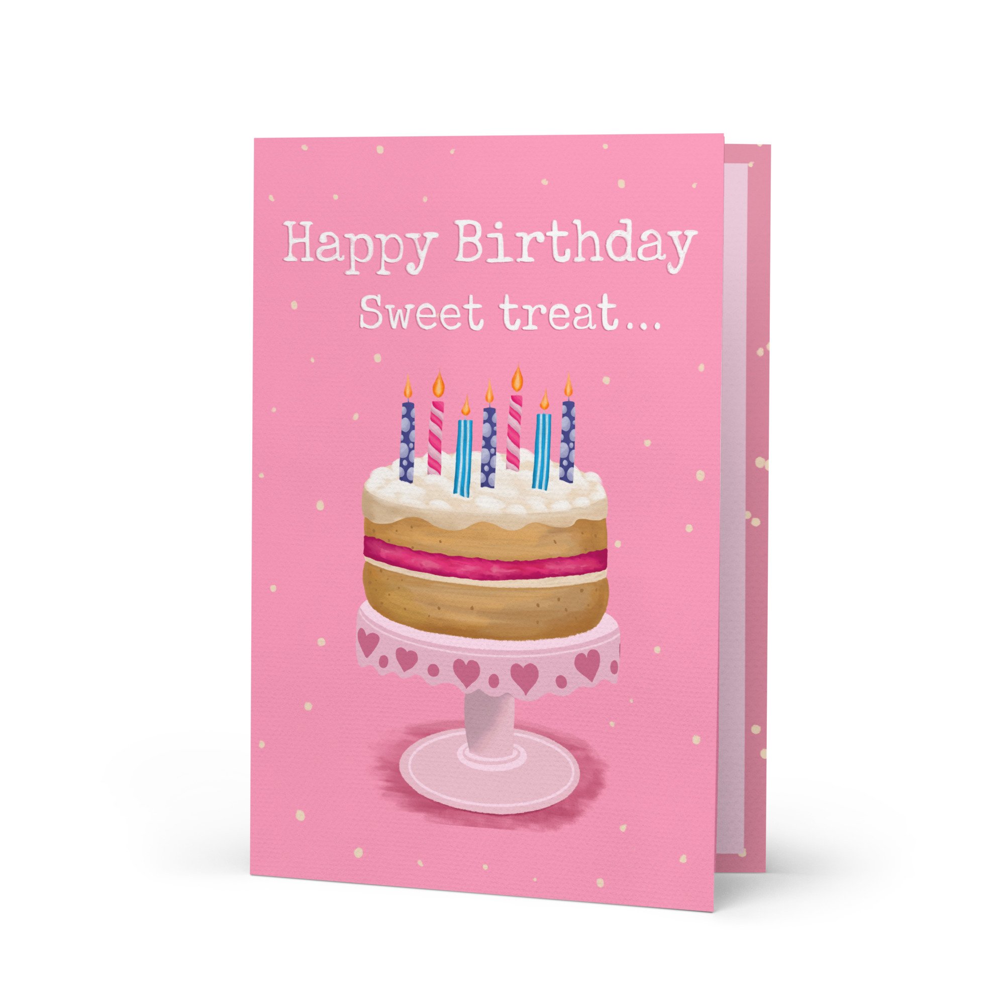 Happy Birthday Sweet Treat Card
