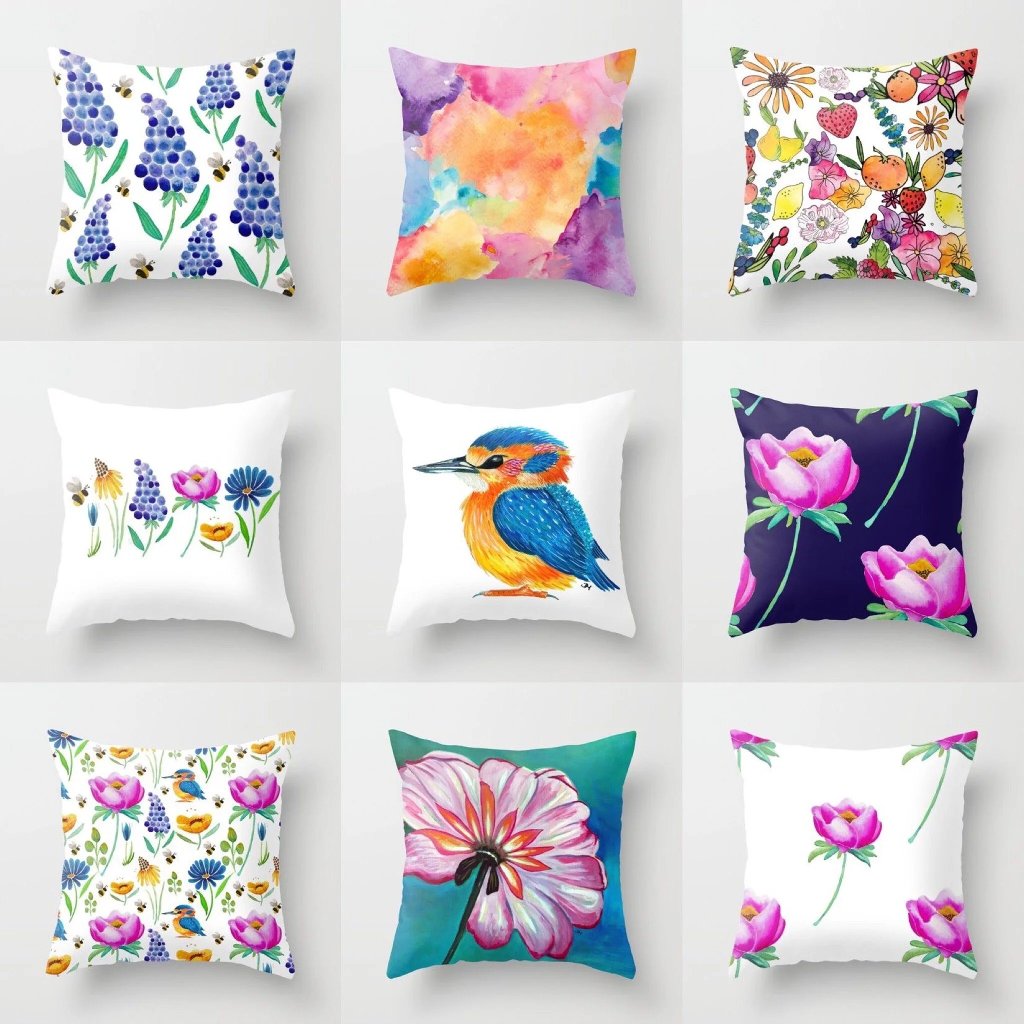 Throw Pillow by Jessica Morris