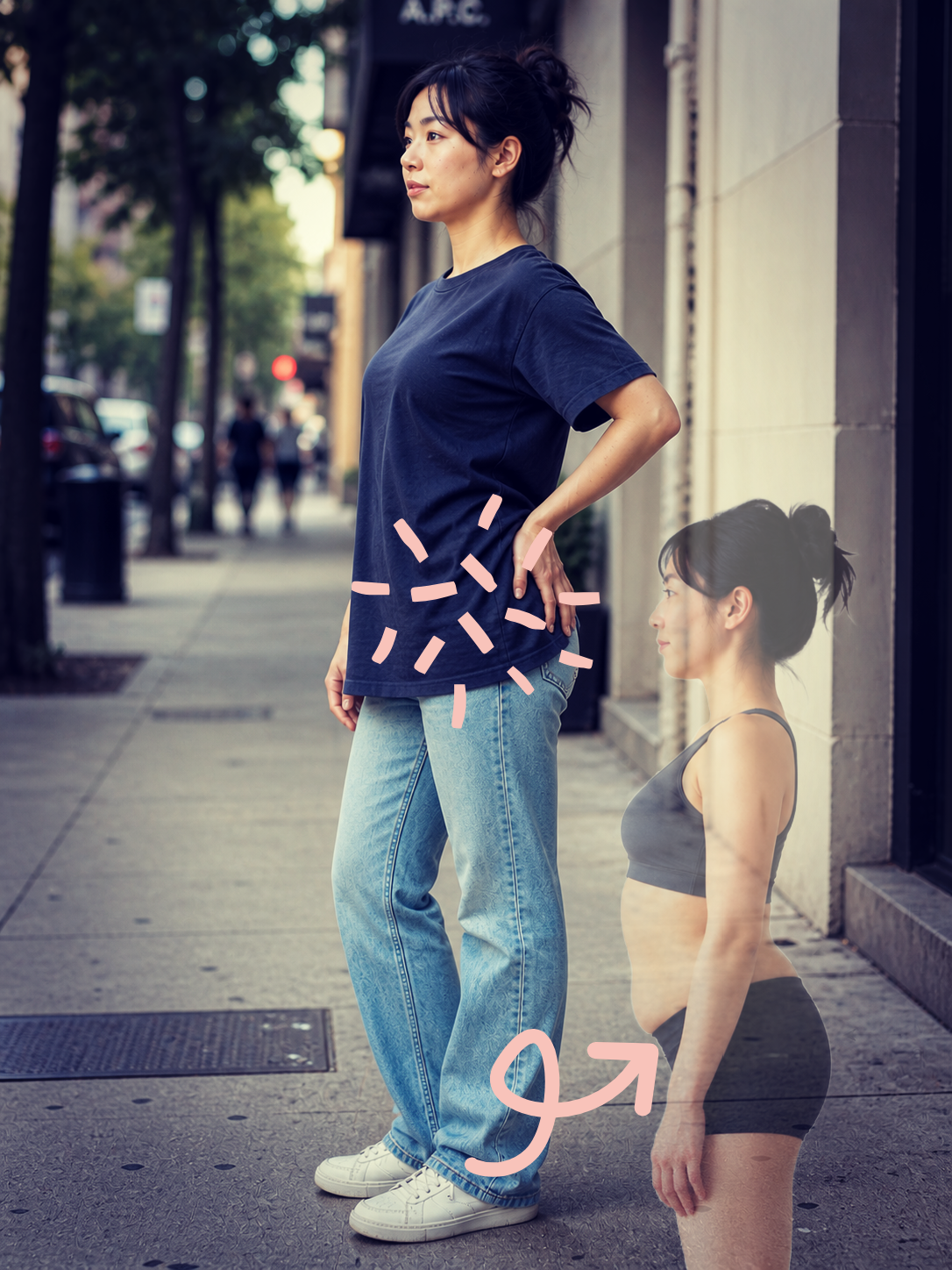 Lower Back Pain, Muffin Tops, and the Quiet Things We Do to Hold Ourselves Together