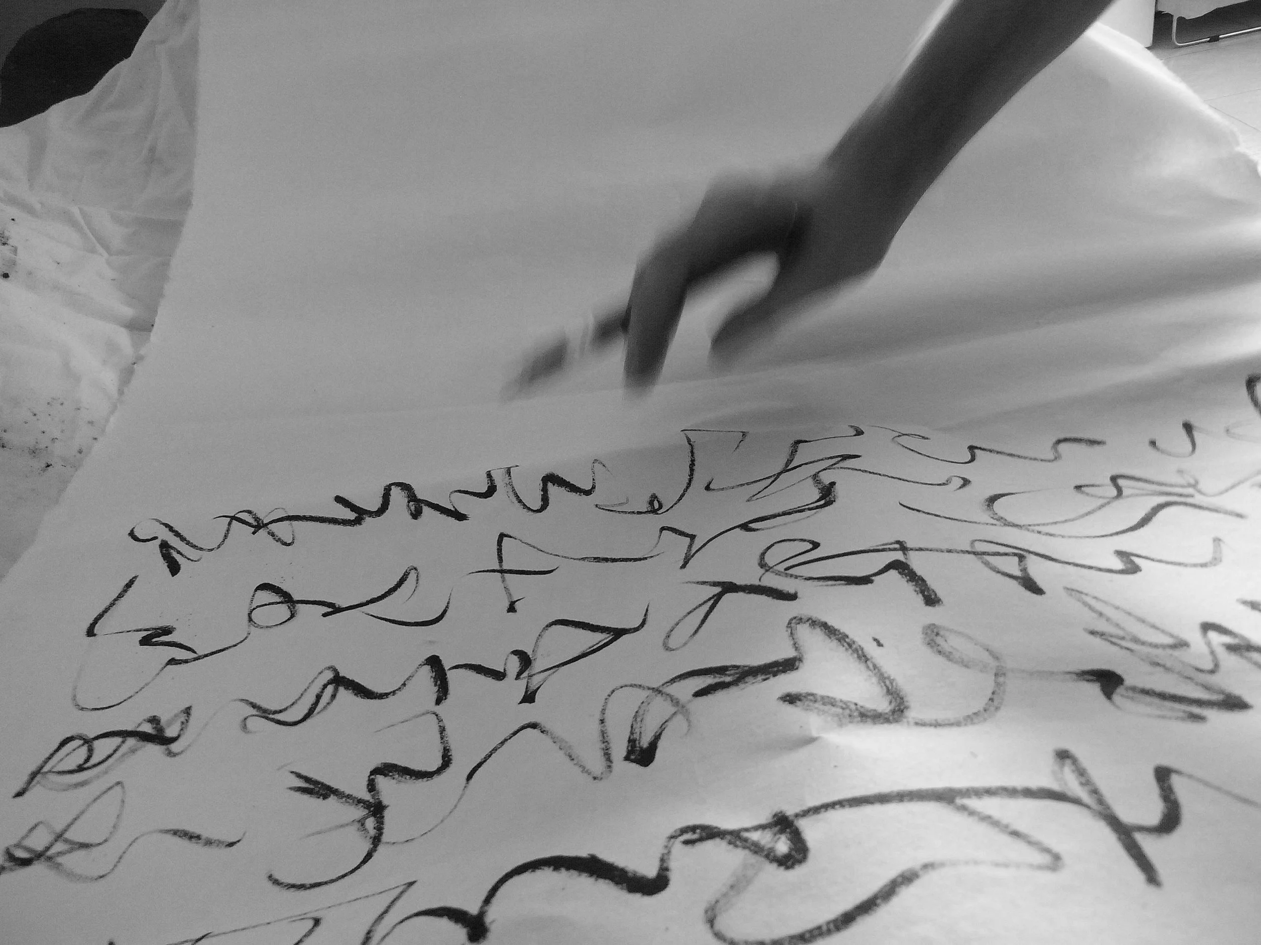 Kevin-Brown-Calligraphy-Blue-Cat-R0020172.JPG
