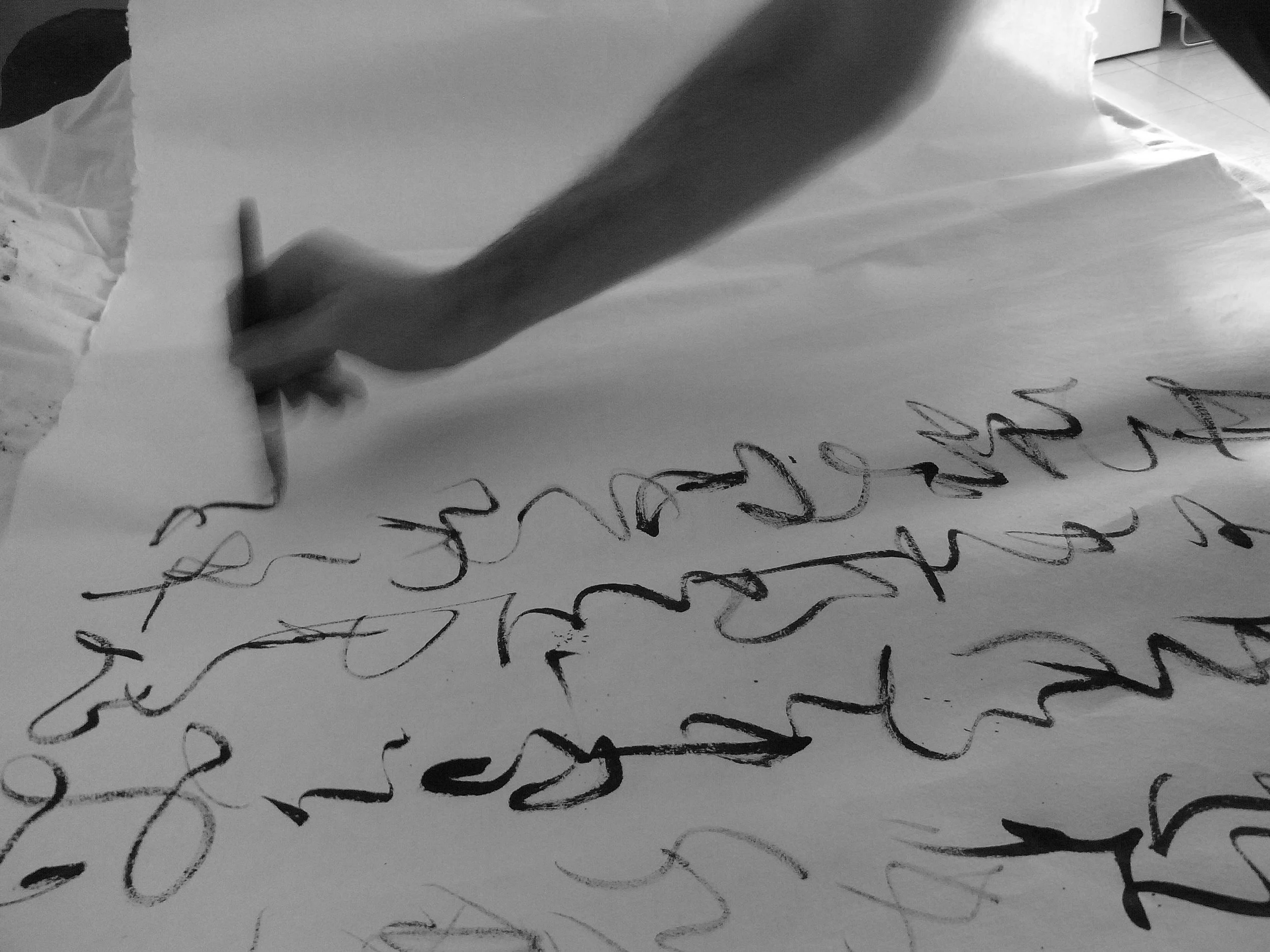 Kevin-Brown-Calligraphy-Blue-Cat-R0020151.JPG