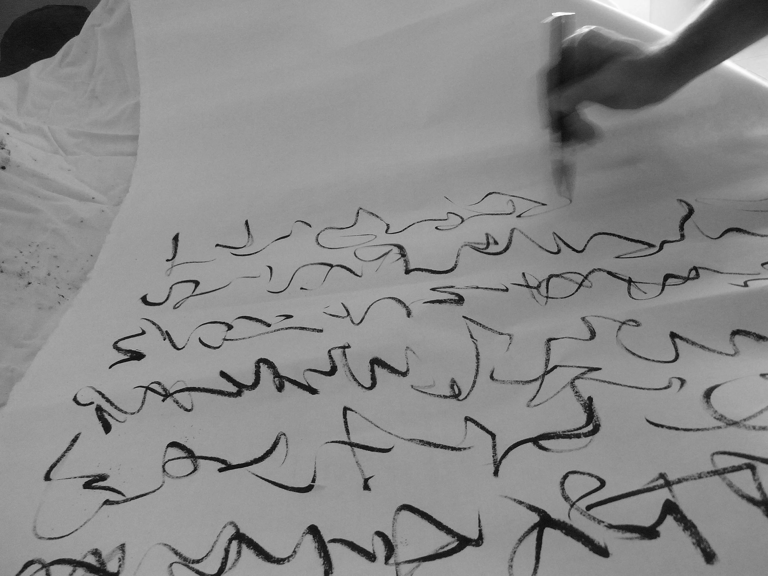Kevin-Brown-Calligraphy-Blue-Cat-R0020187.JPG