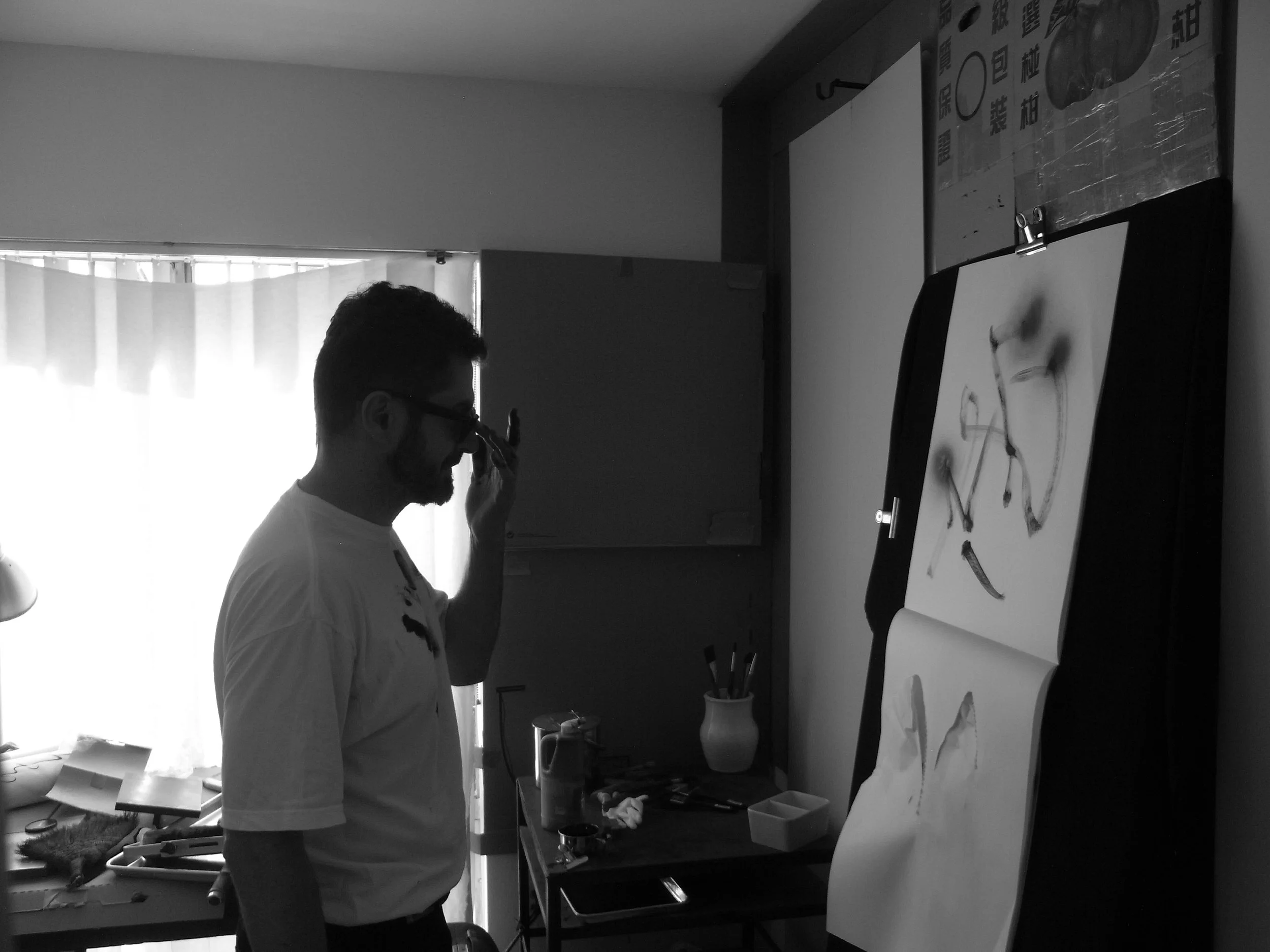 Kevin-Brown-Calligraphy-Self-portrait-R0063337.JPG