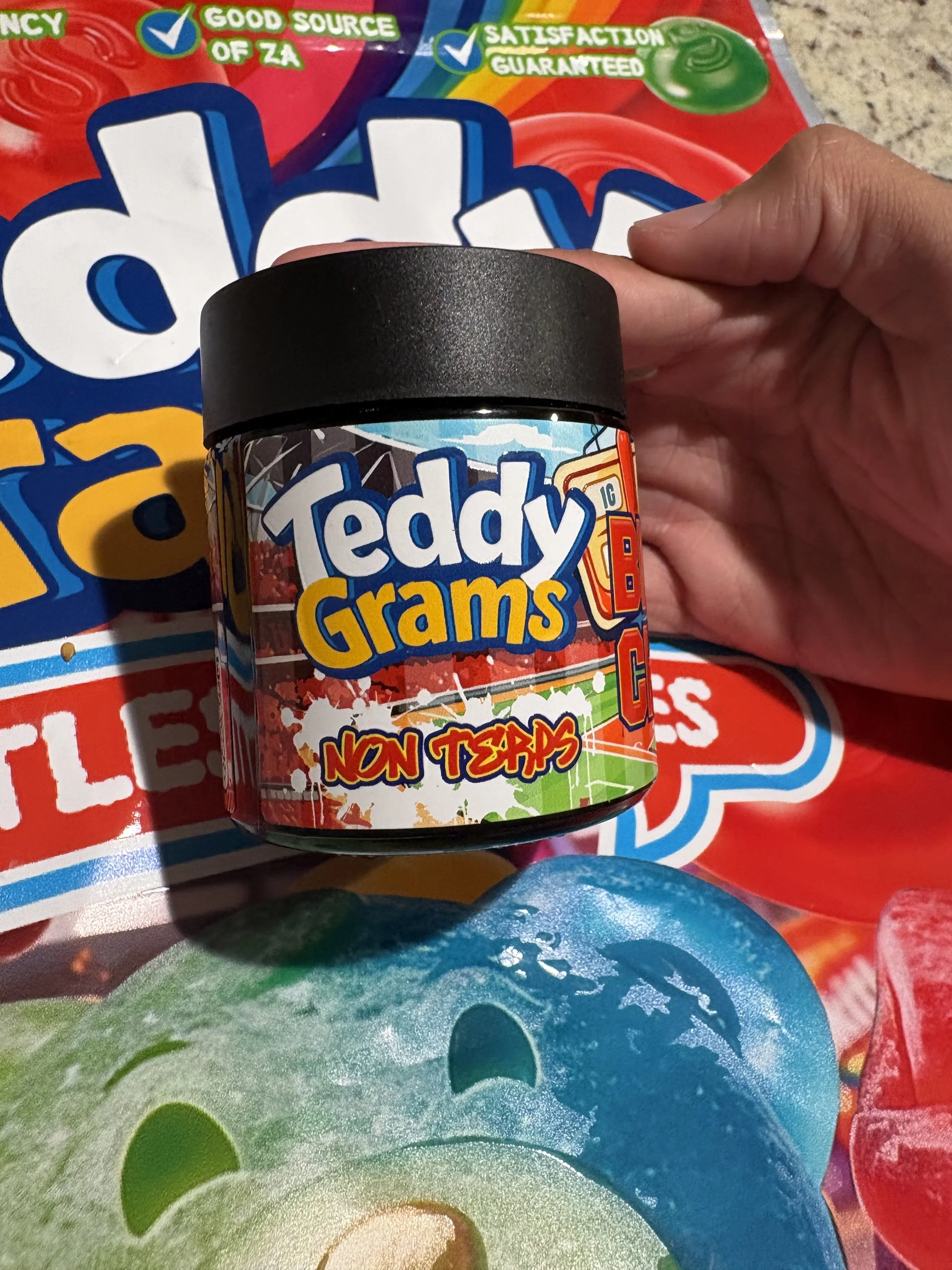 TEDDY GRAM JAR  (3.5G NON TERP)