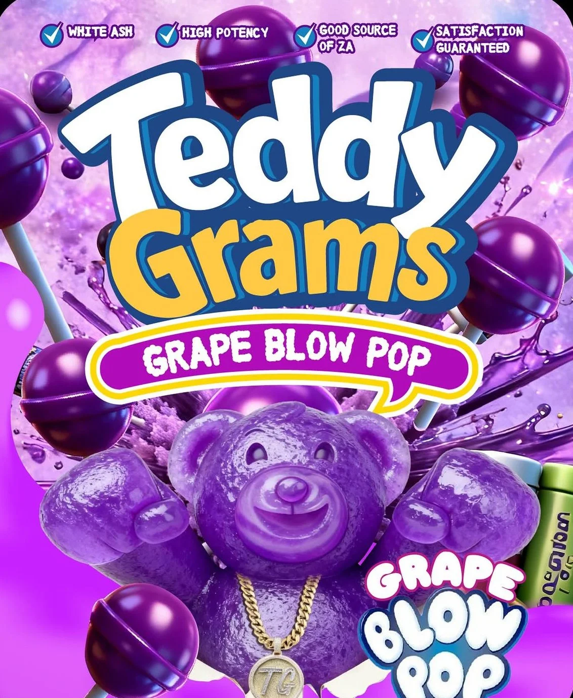 TEDDY GRAM SEALED 3.5S