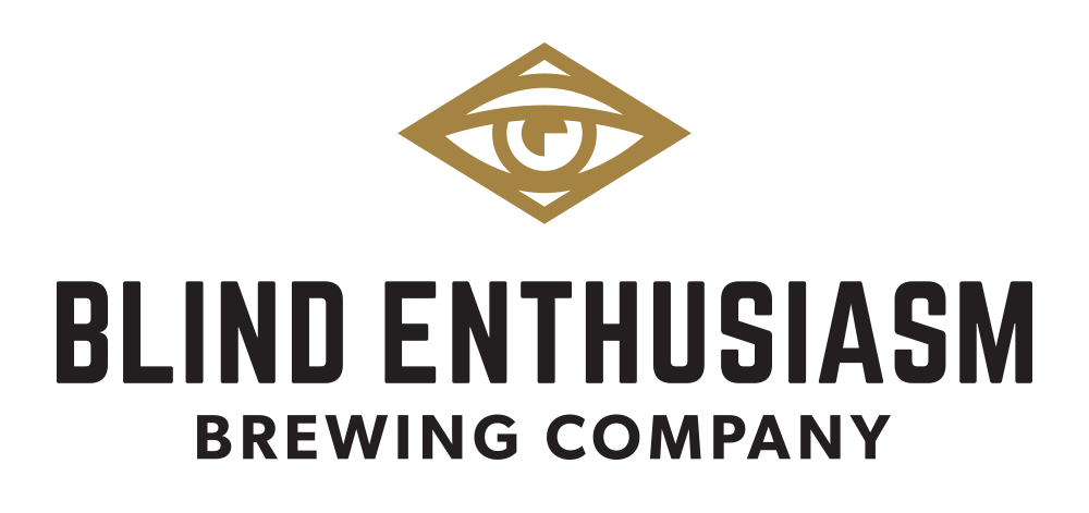 Logo of Blind Enthusiasm Brewing Company on From Barriers to Ability webpage