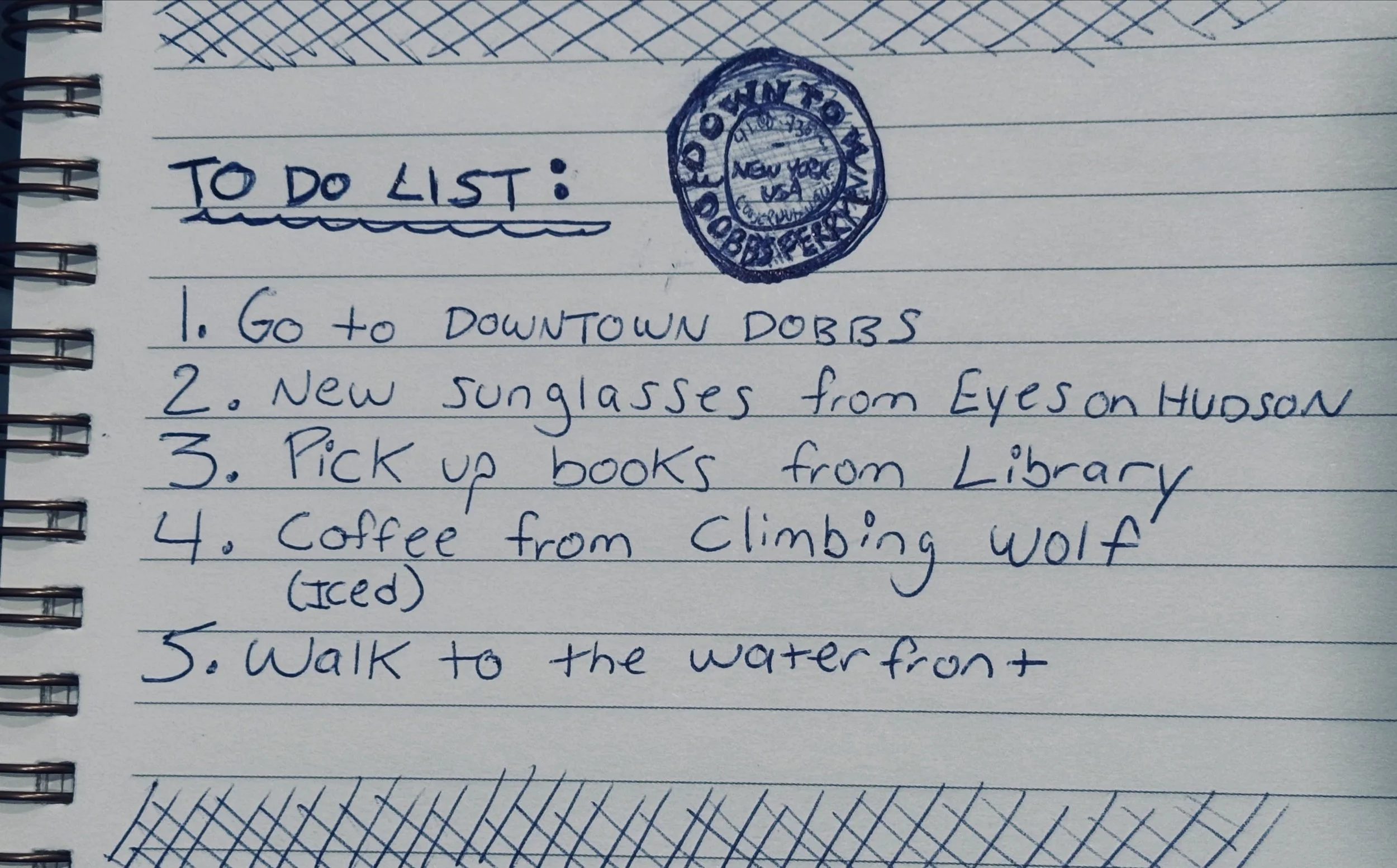 The weather&rsquo;s finally getting nice again.
Time to get outside a little more, walk downtown, grab an iced coffee, wander around, and check things off your list.