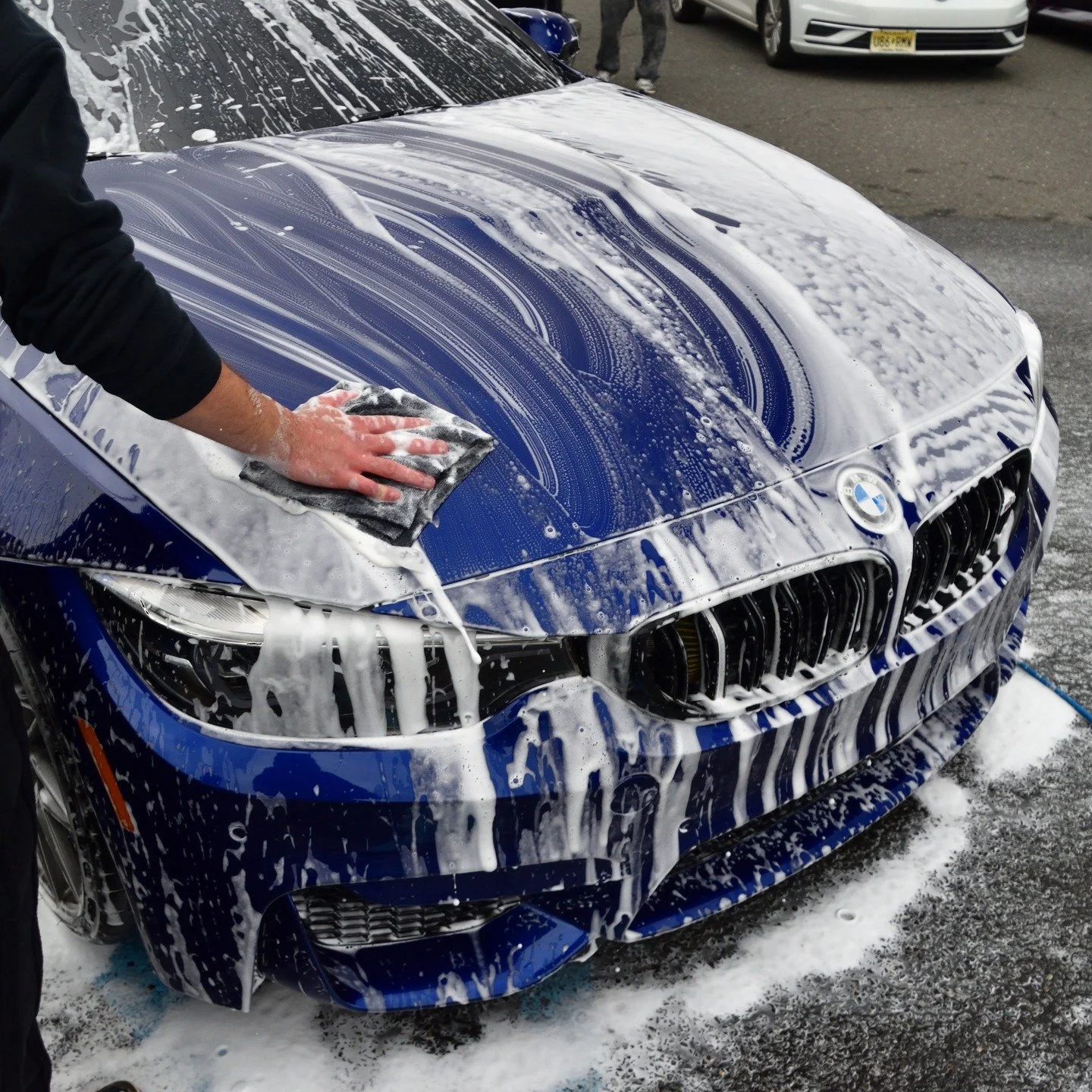 Nothing better than detailing cars right at the meet with the boys.

Owner: @s55tock 
Photos: @n1colas_kim 

Shoutout to @team_nohate &amp; @scripted.club for the amazing meet.

Mobile detailing by @unseendetailing.
DM to book or ask about availabili
