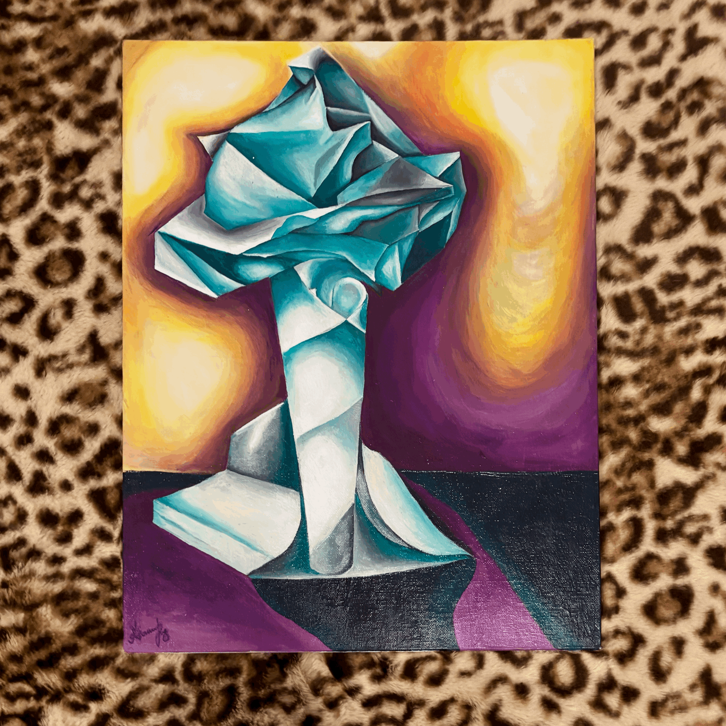 Acrylic Abstract Still Life