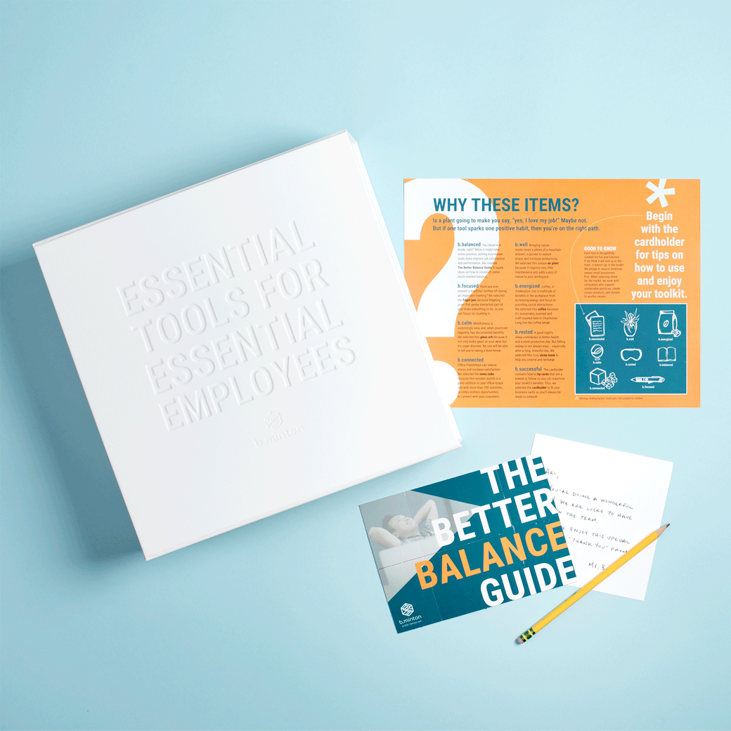 Corporate Gift Box Animation GIF