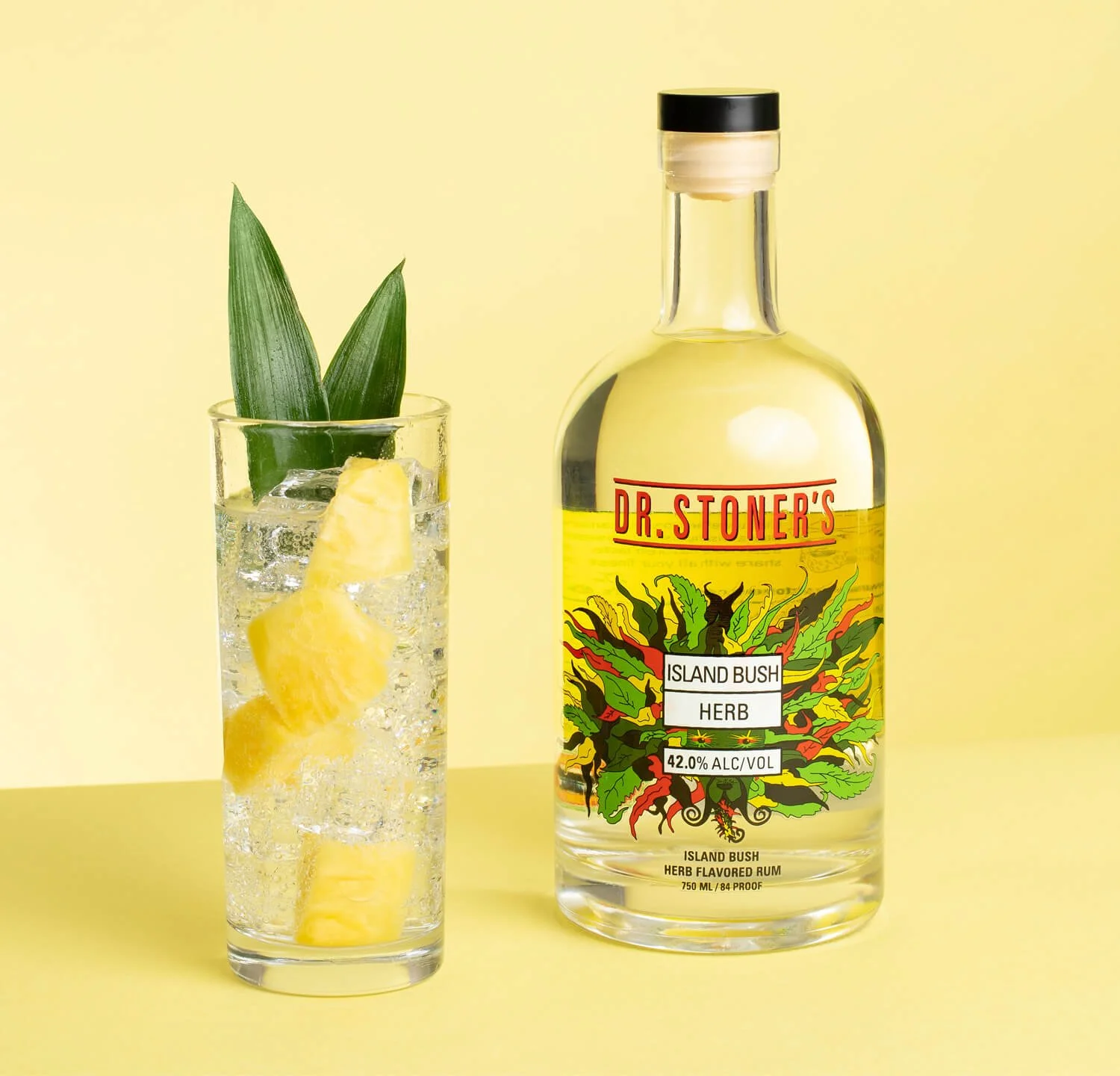 Capture Dr. Stoners Island Buch Rum Pineapple Cocktail Image