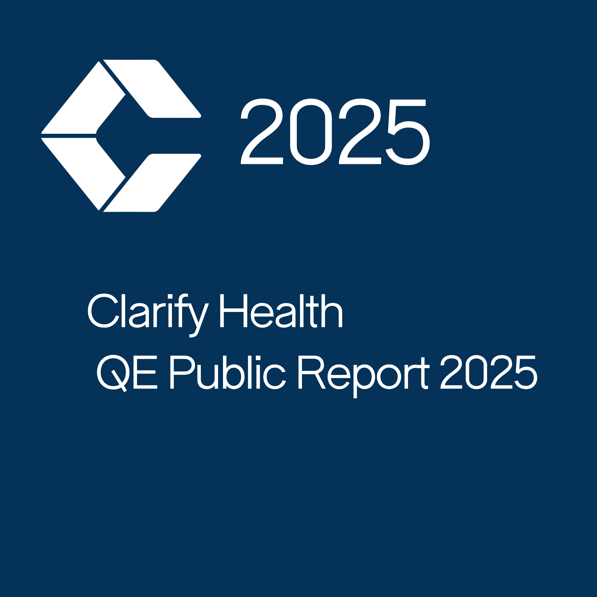 Clarify Health QE Public Report 2025