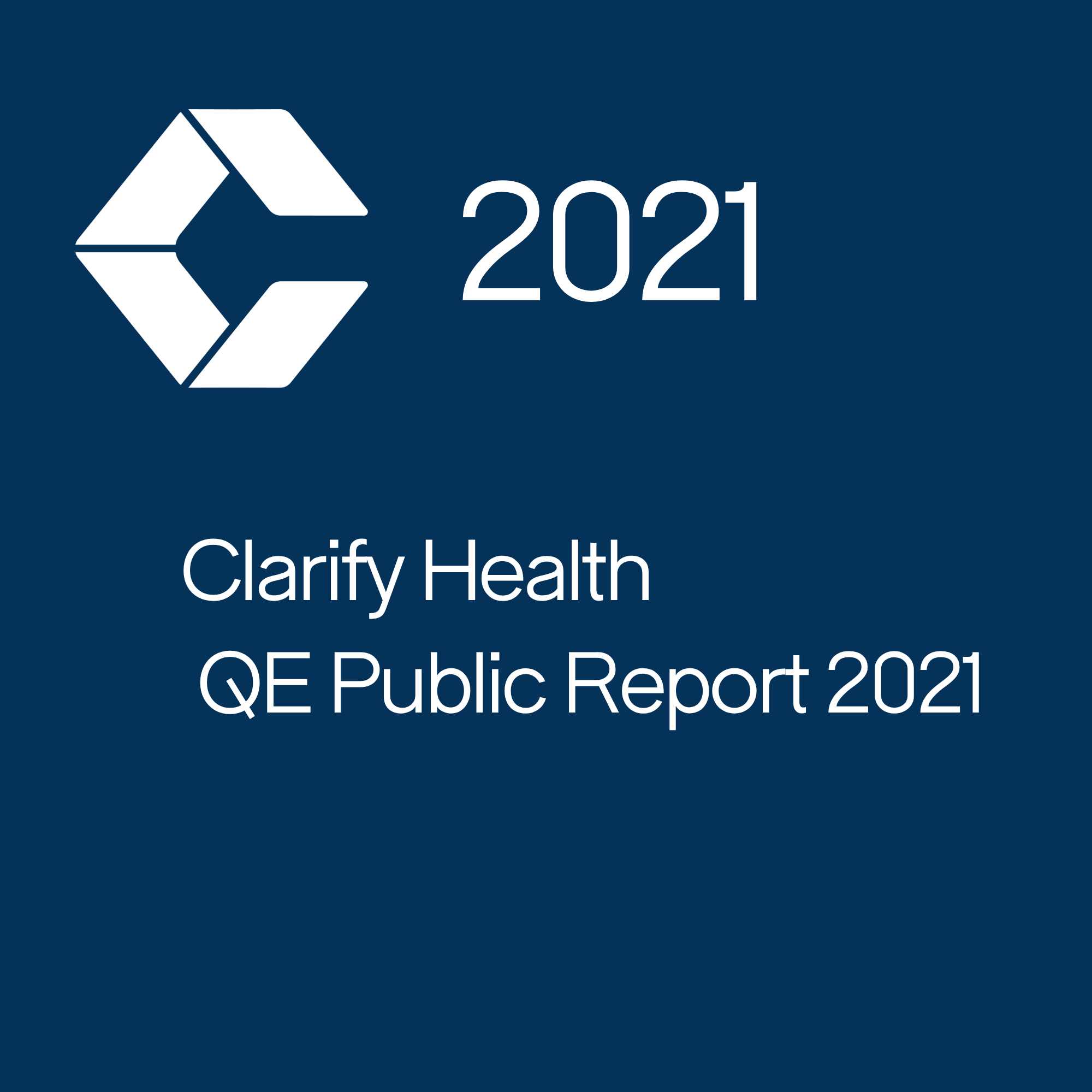 Clarify Health QE Public Report 2021