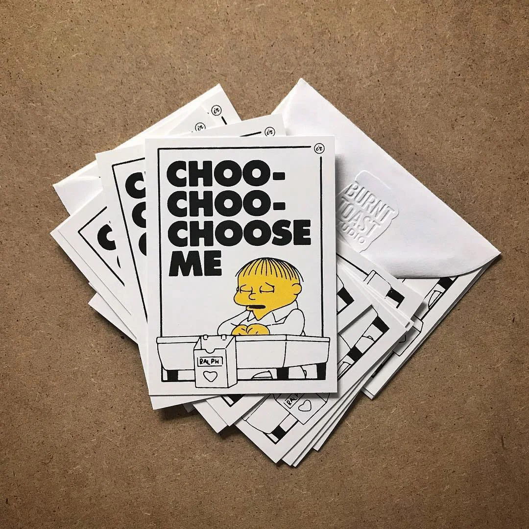 Valentine’s Day Cards (Burnt Toast Studio, Group Exhibition) — Design